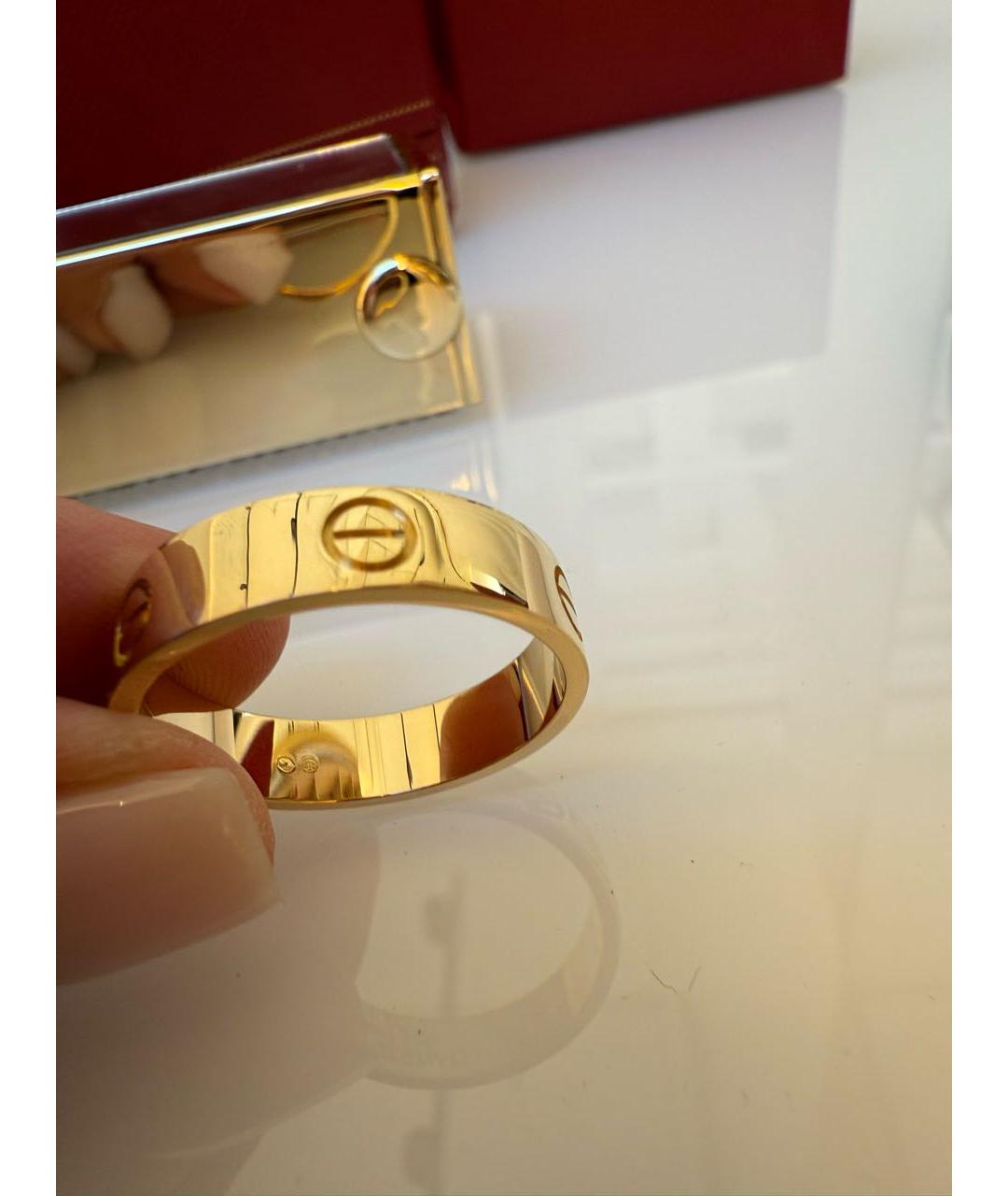 CARTIER Кольцо из желтого золота, фото 4