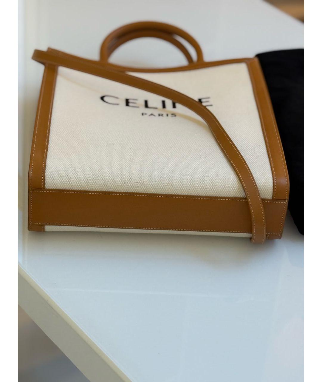 CELINE Кожаная сумка через плечо, фото 8