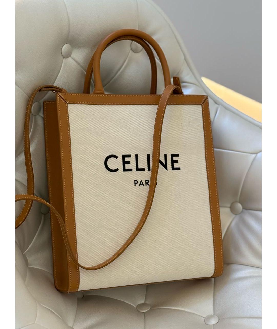 CELINE Кожаная сумка через плечо, фото 2