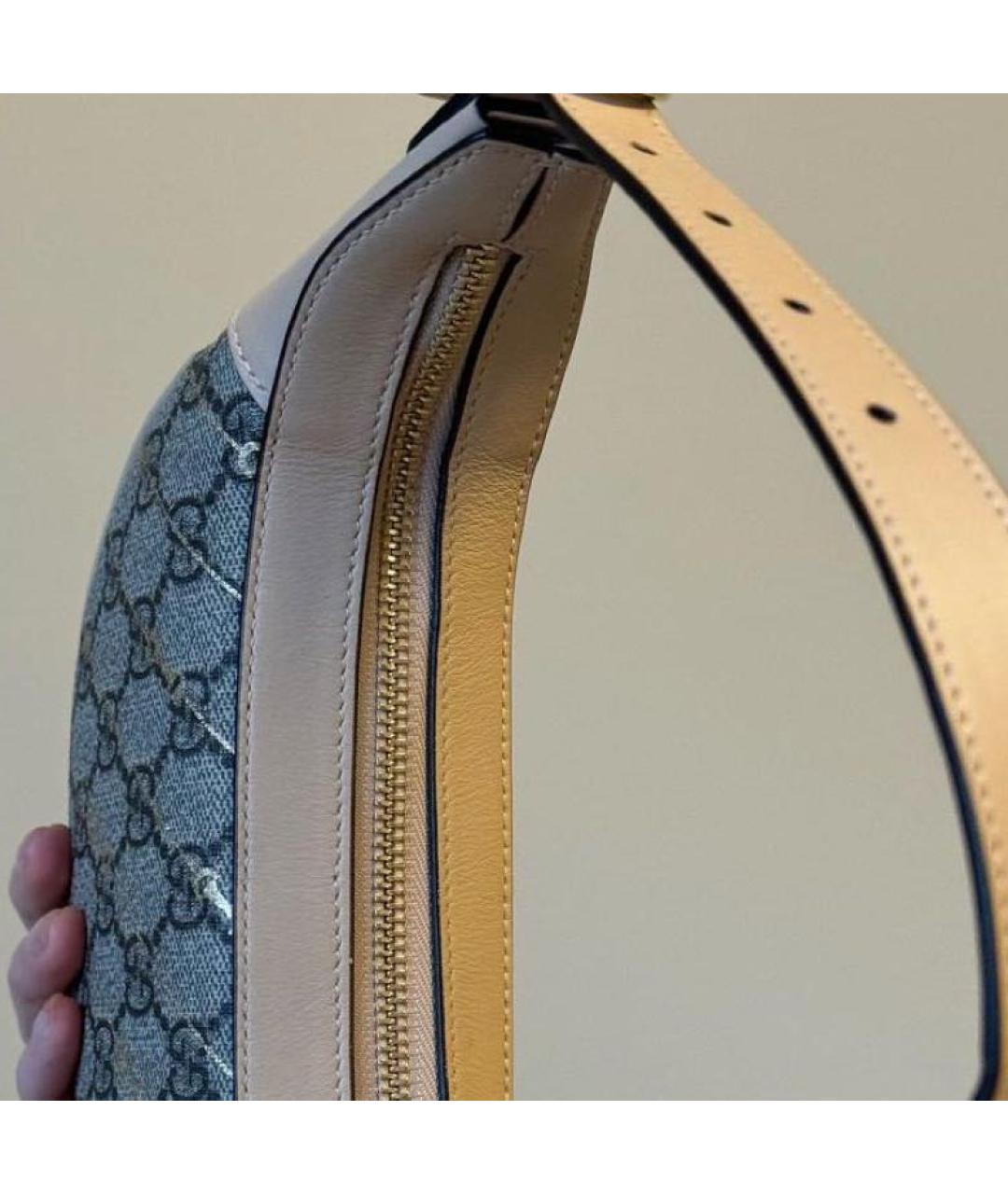 GUCCI Бежевая сумка с короткими ручками, фото 7