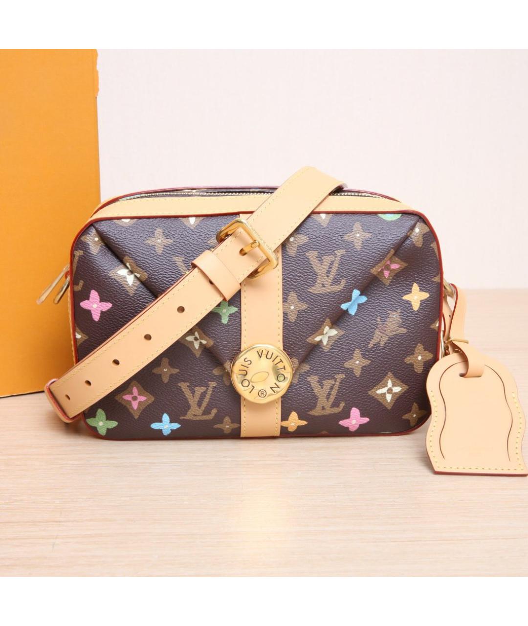 LOUIS VUITTON Мульти кожаная сумка через плечо, фото 2