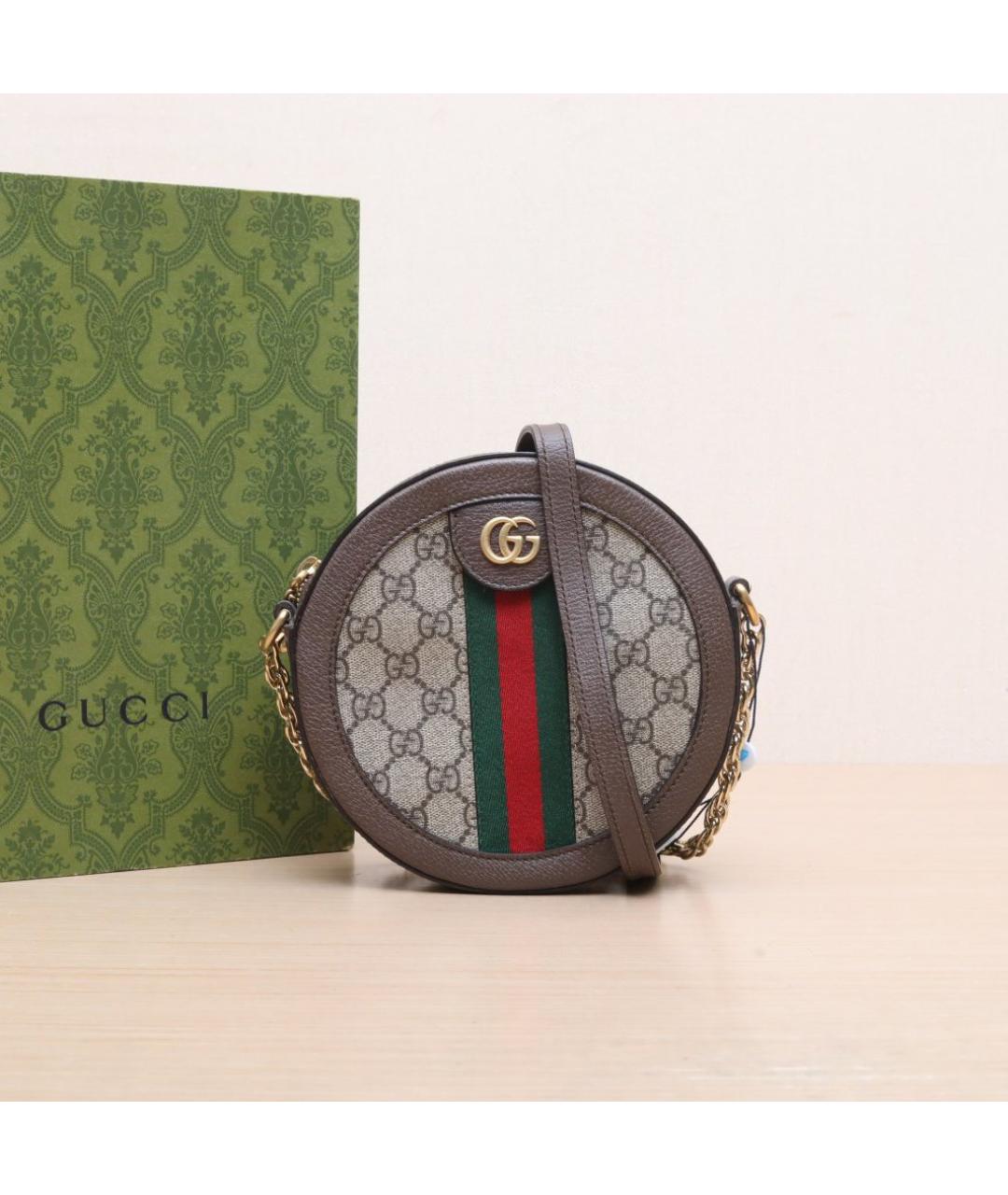 GUCCI Мульти кожаная сумка через плечо, фото 2