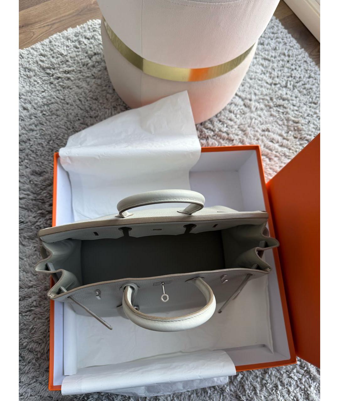 HERMES Кожаная сумка тоут, фото 3