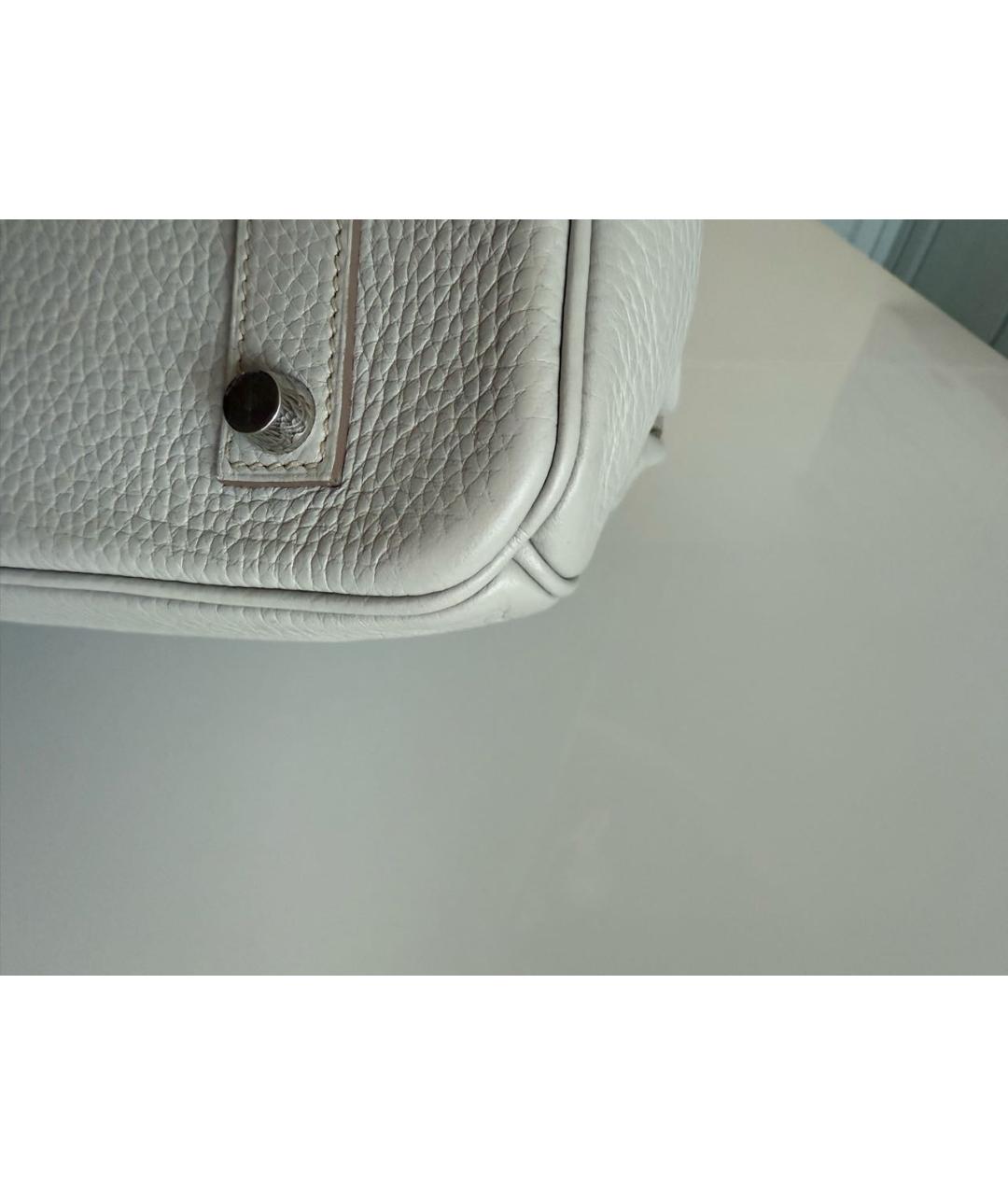 HERMES Кожаная сумка тоут, фото 7