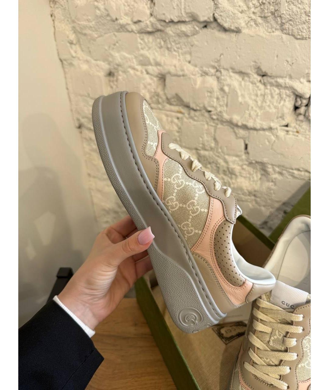 GUCCI Серые кеды, фото 4