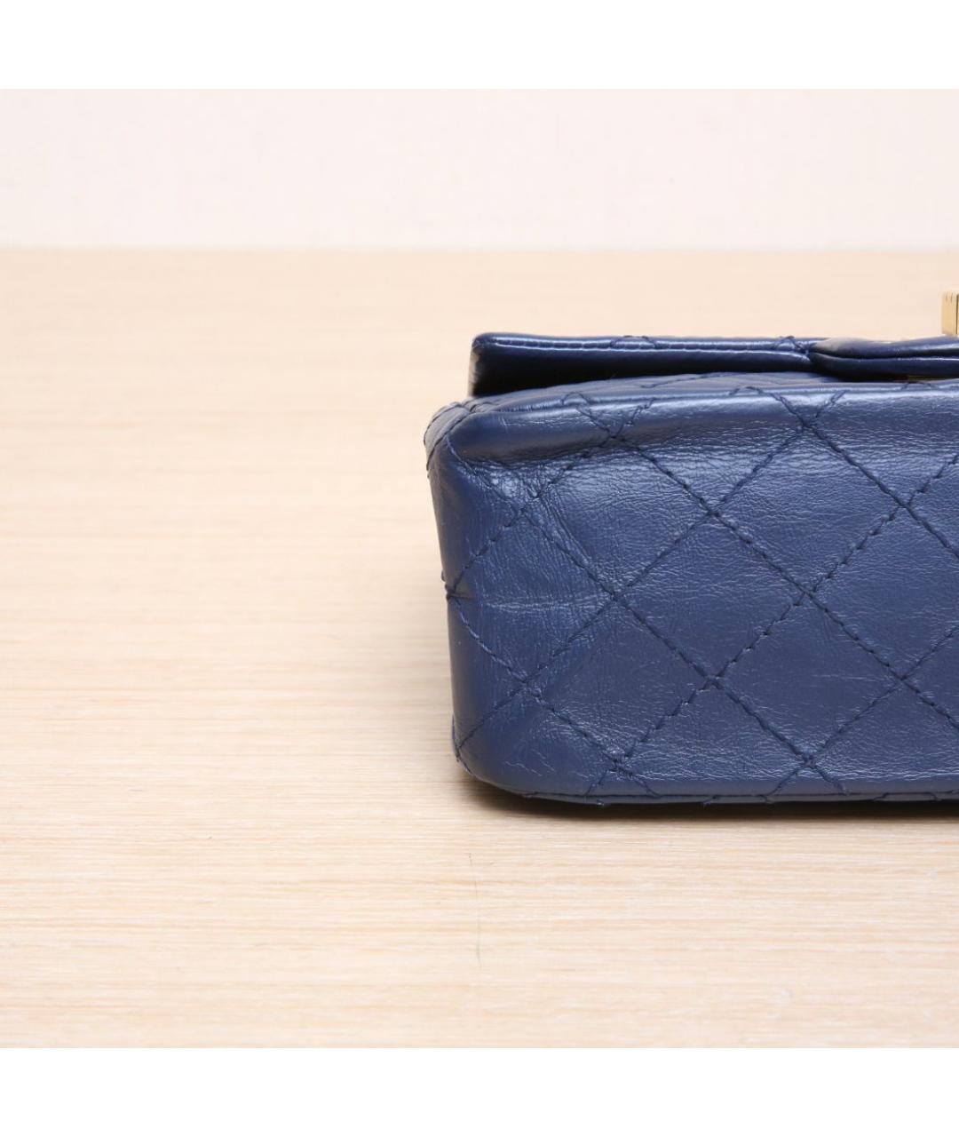 CHANEL Синяя сумка через плечо, фото 9