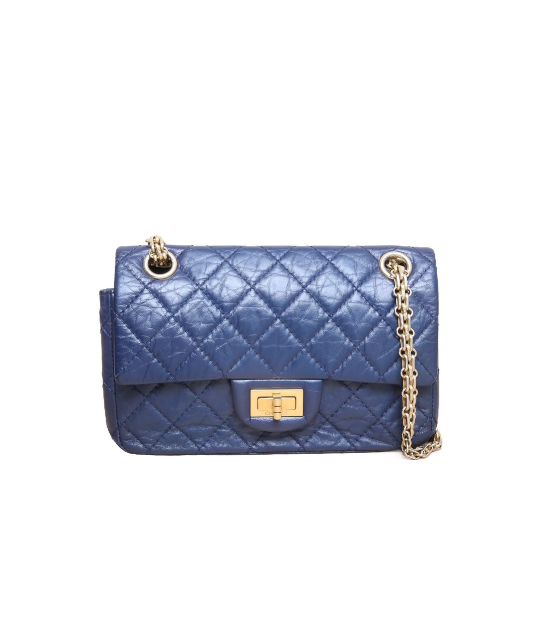CHANEL Синяя сумка через плечо, фото 1