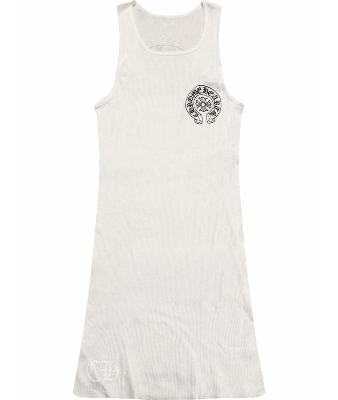 CHROME HEARTS Белая хлопковая футболка, фото 1