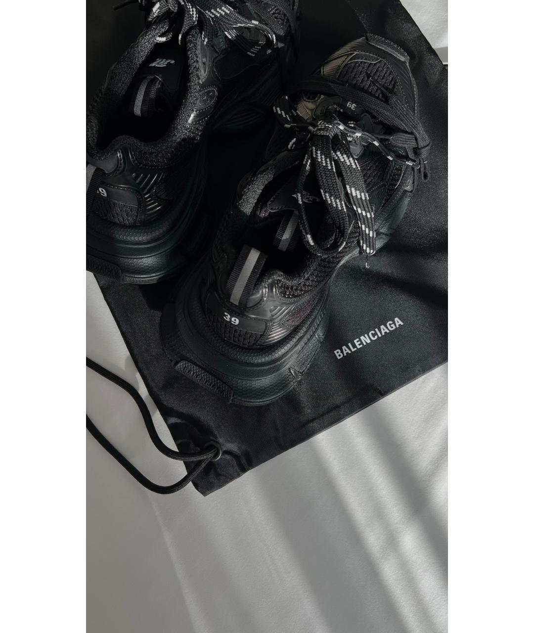 BALENCIAGA Черные кроссовки, фото 3