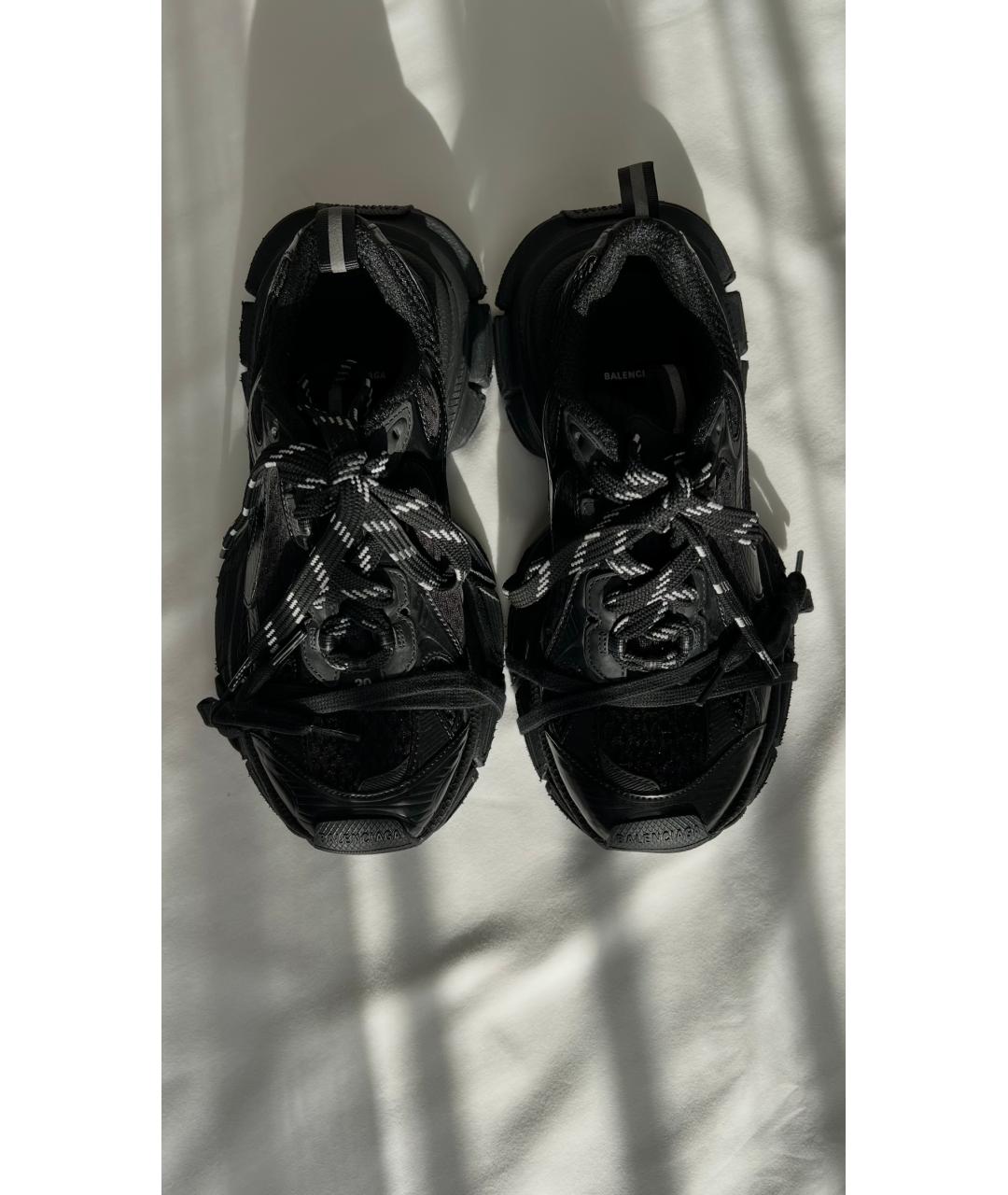 BALENCIAGA Черные кроссовки, фото 4