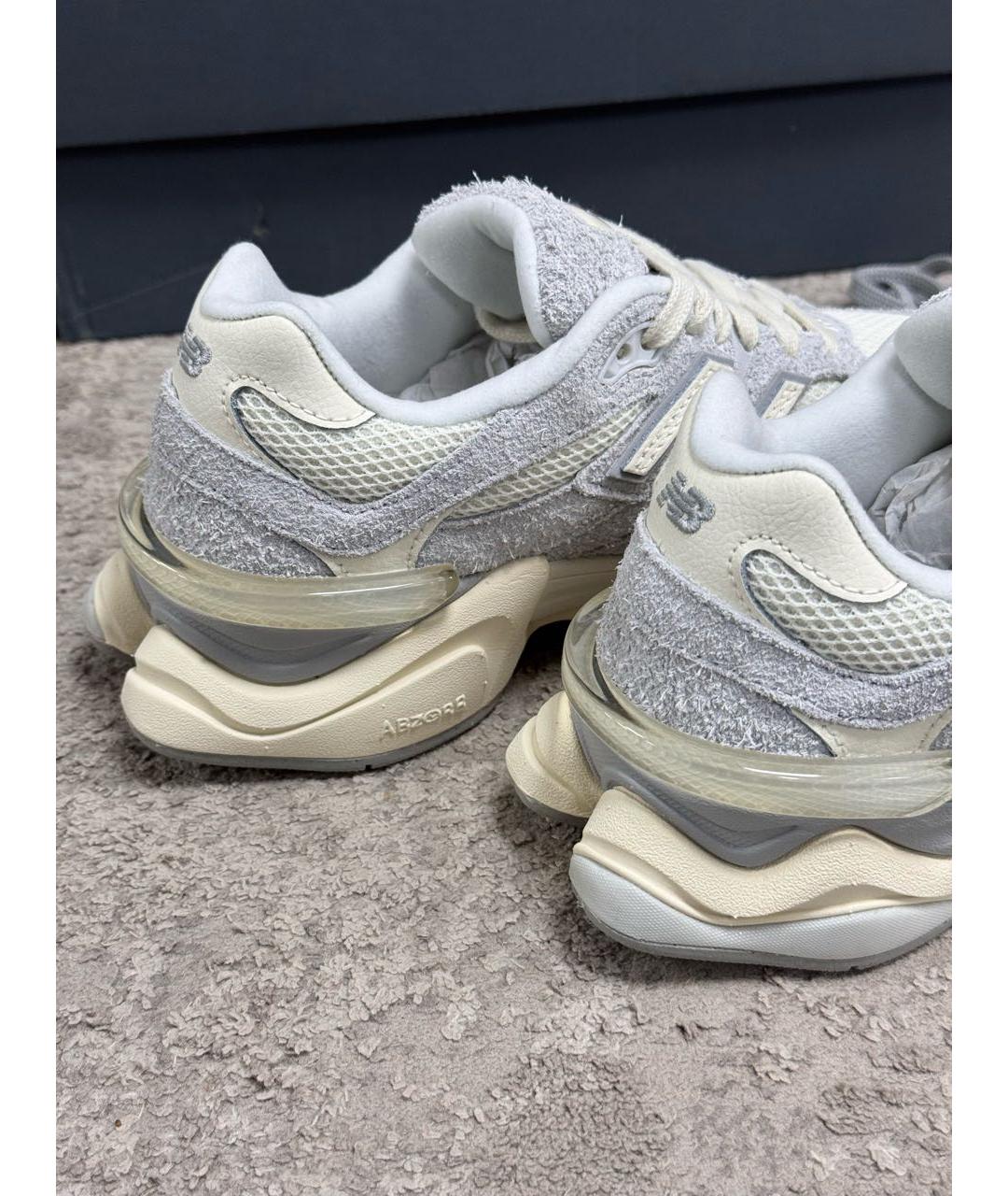 NEW BALANCE Серые замшевые кроссовки, фото 5