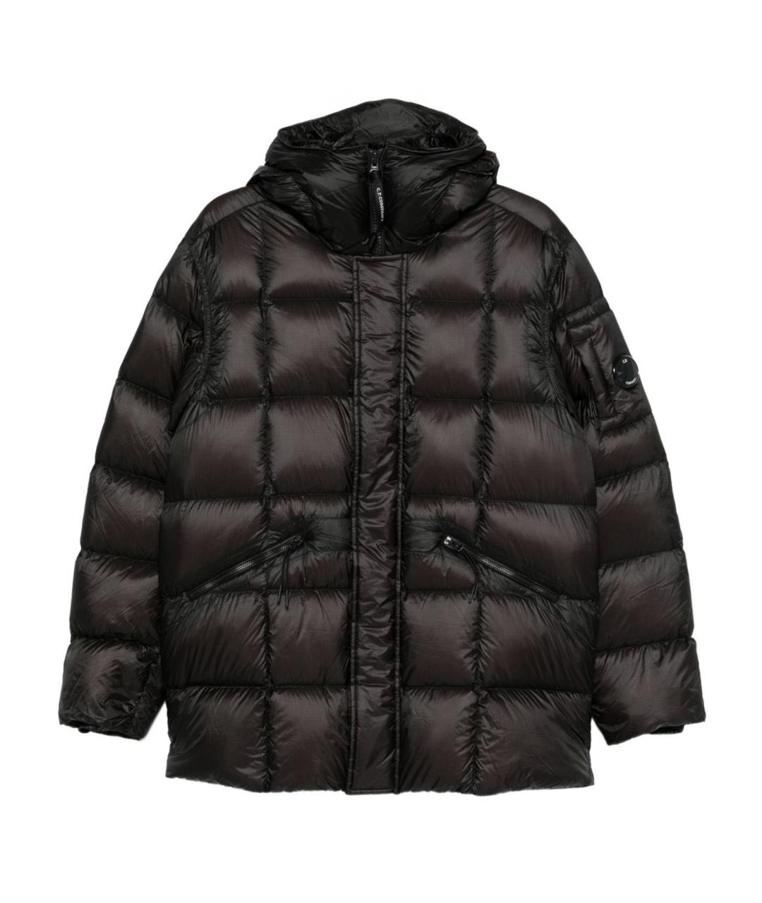 CP COMPANY Коричневый полиэстеровый пуховик, фото 1