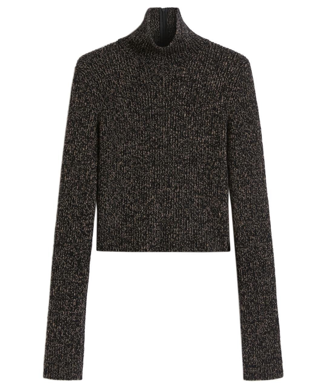 MAX MARA Коричневый шерстяной джемпер / свитер, фото 1