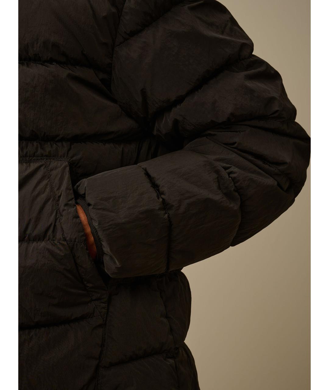 CP COMPANY Черная полиамидовая куртка, фото 4