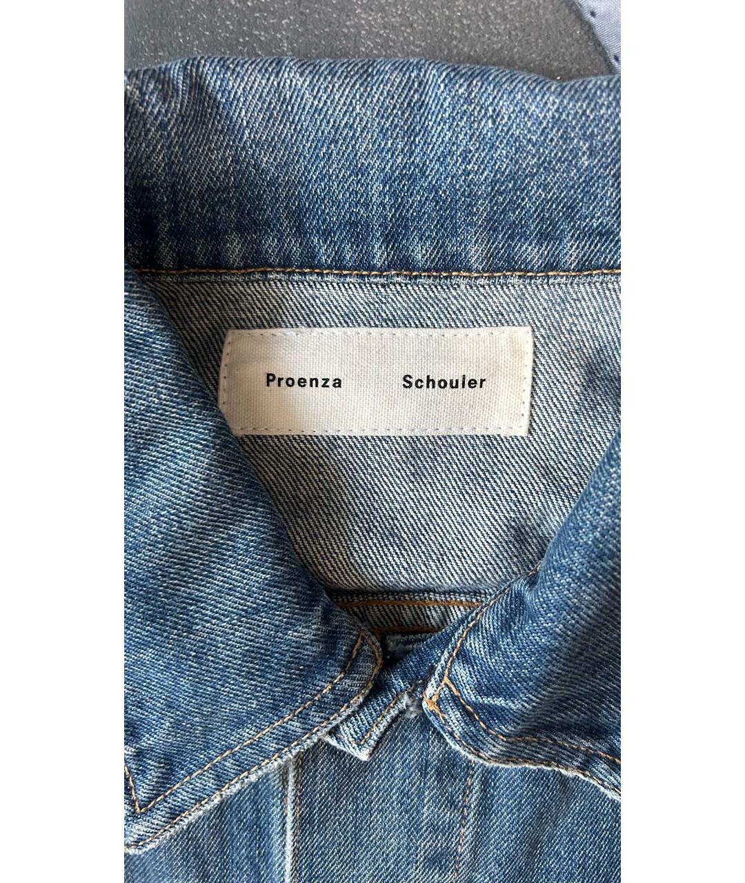 PROENZA SCHOULER Синяя деним куртка, фото 3