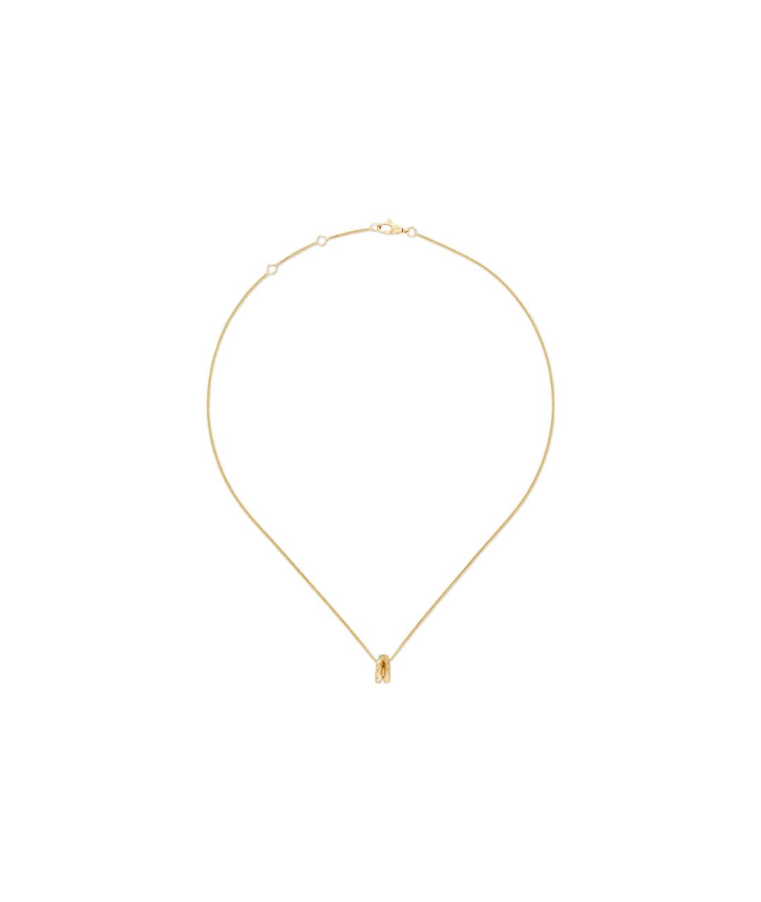 GUCCI Золотая подвеска из желтого золота, фото 2