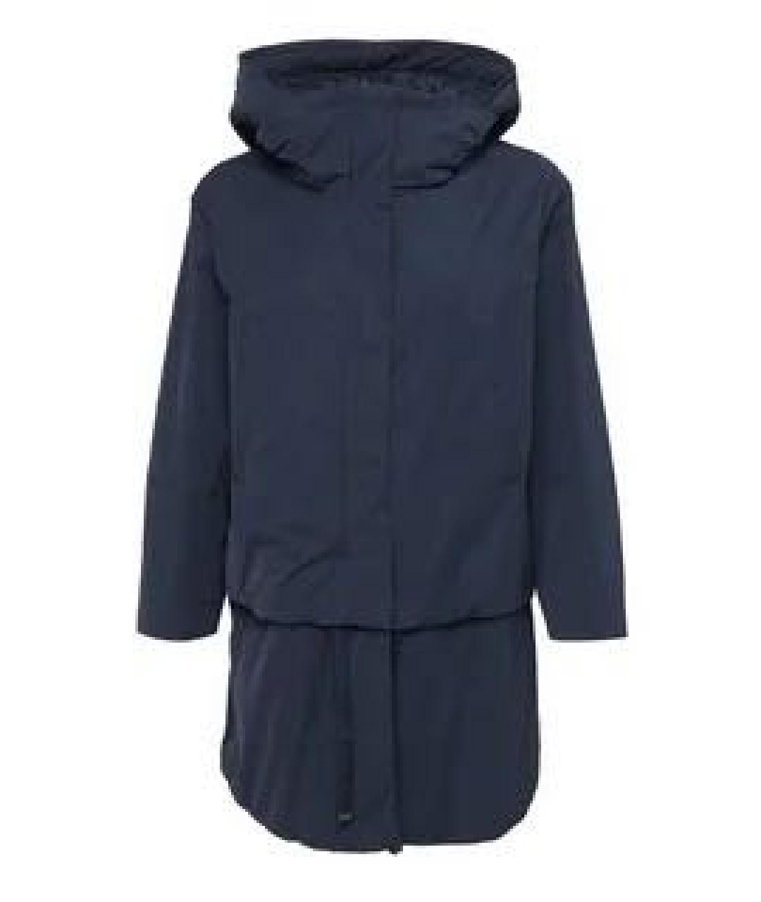 WEEKEND MAX MARA Синяя хлопковая парка, фото 1