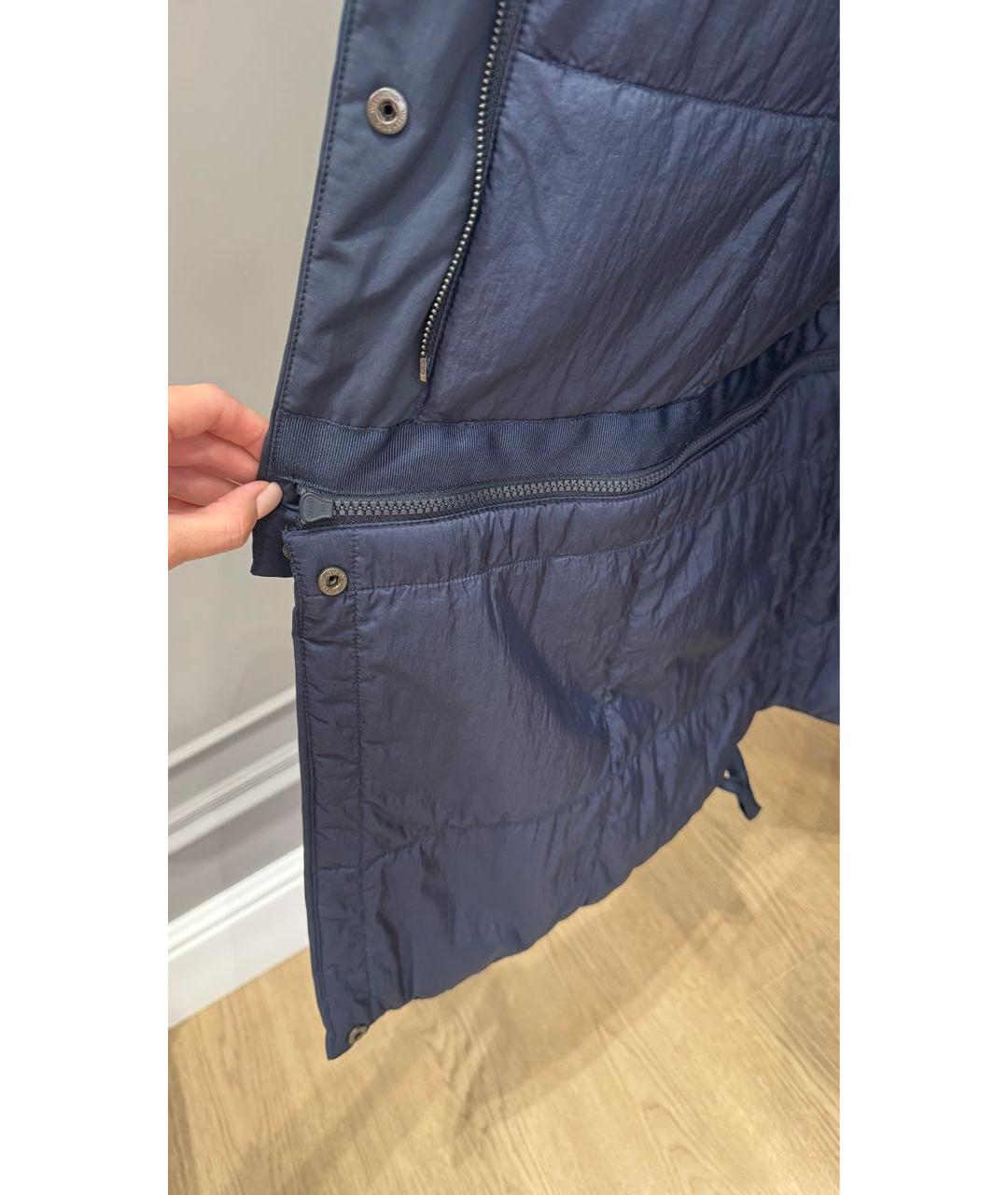 WEEKEND MAX MARA Синяя хлопковая парка, фото 5