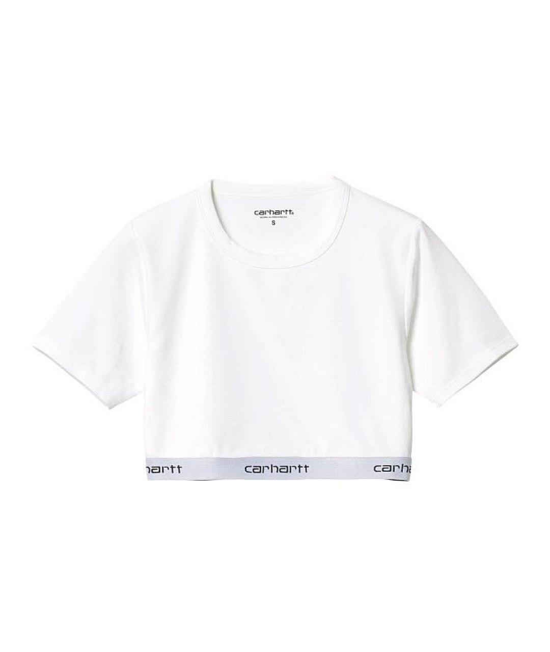 CARHARTT WIP Белая хлопковая футболка, фото 1