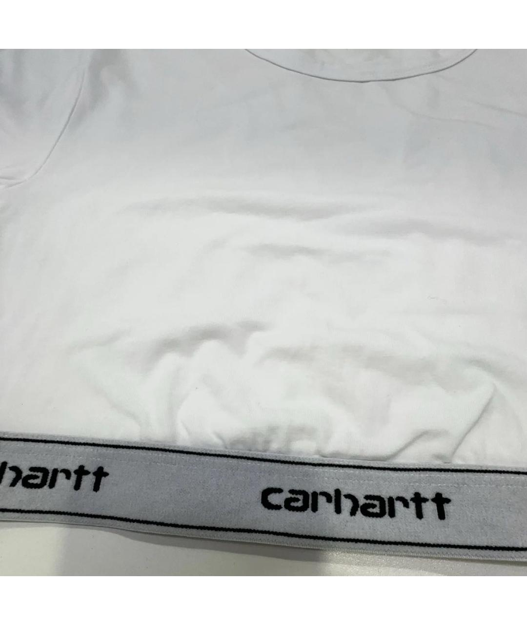 CARHARTT WIP Белая хлопковая футболка, фото 6