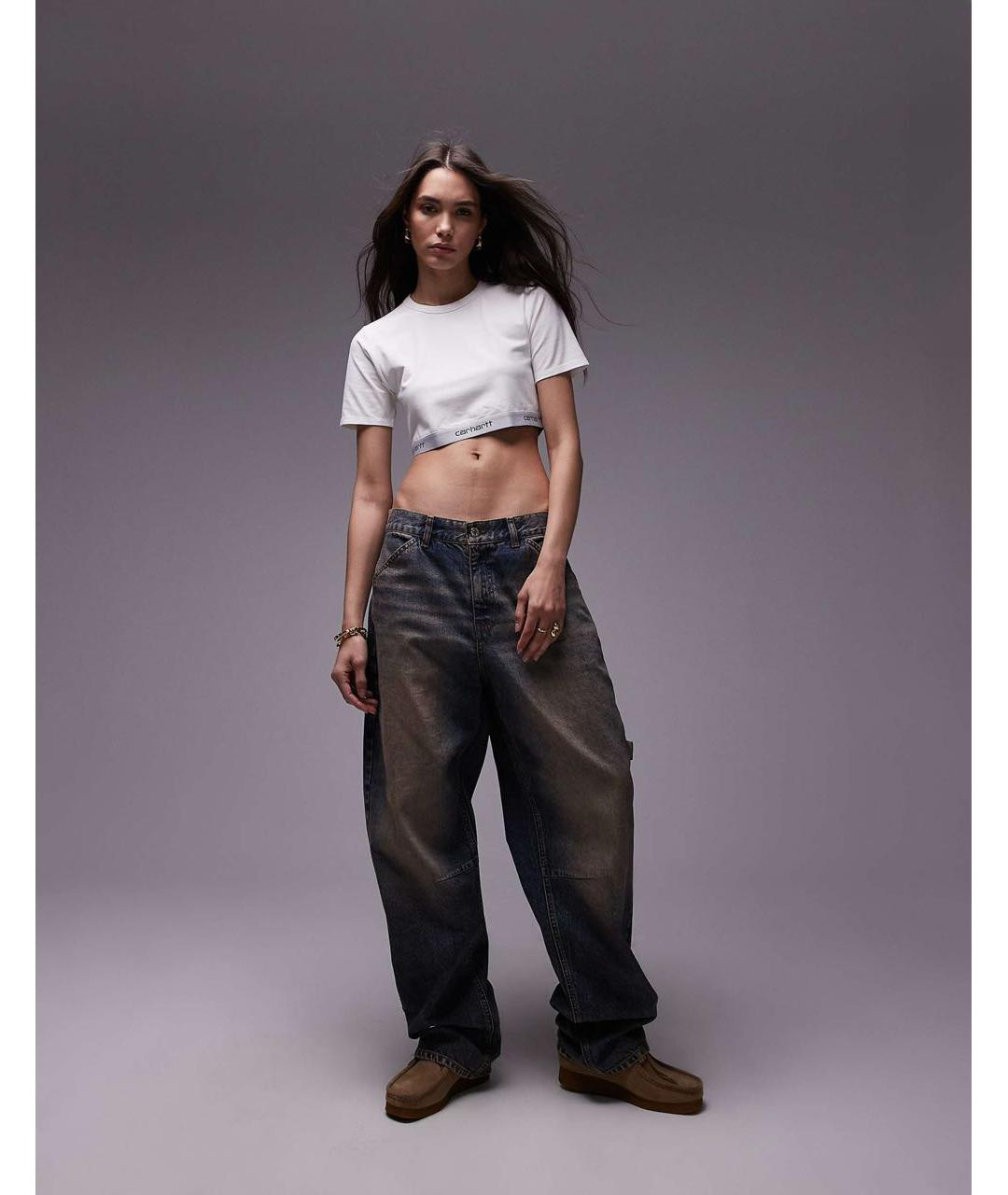 CARHARTT WIP Белая хлопковая футболка, фото 8