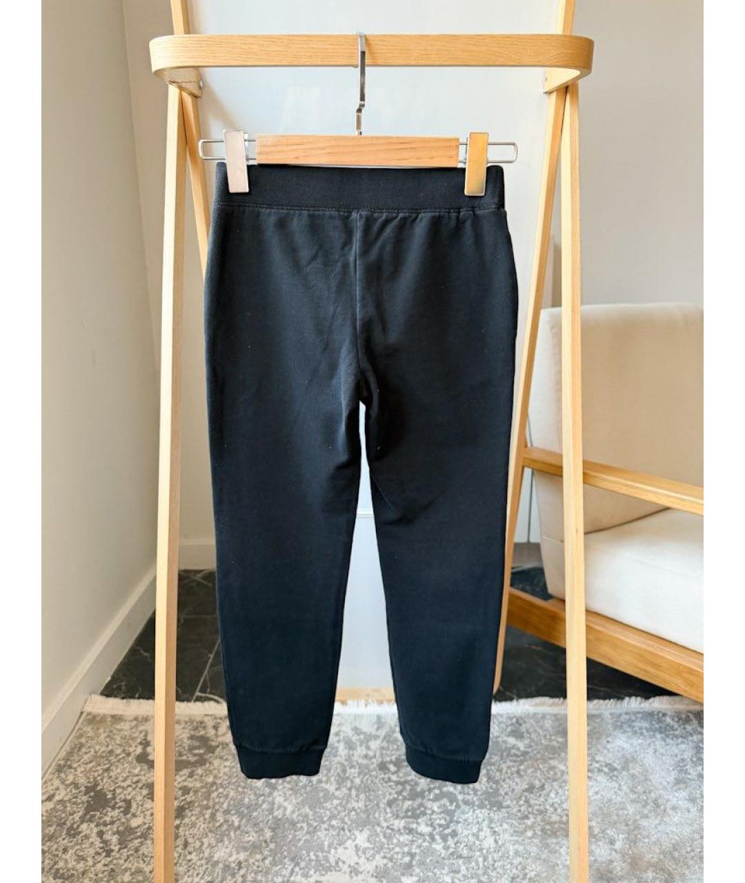 CHRISTIAN DIOR Черные хлопковые брюки и шорты, фото 2