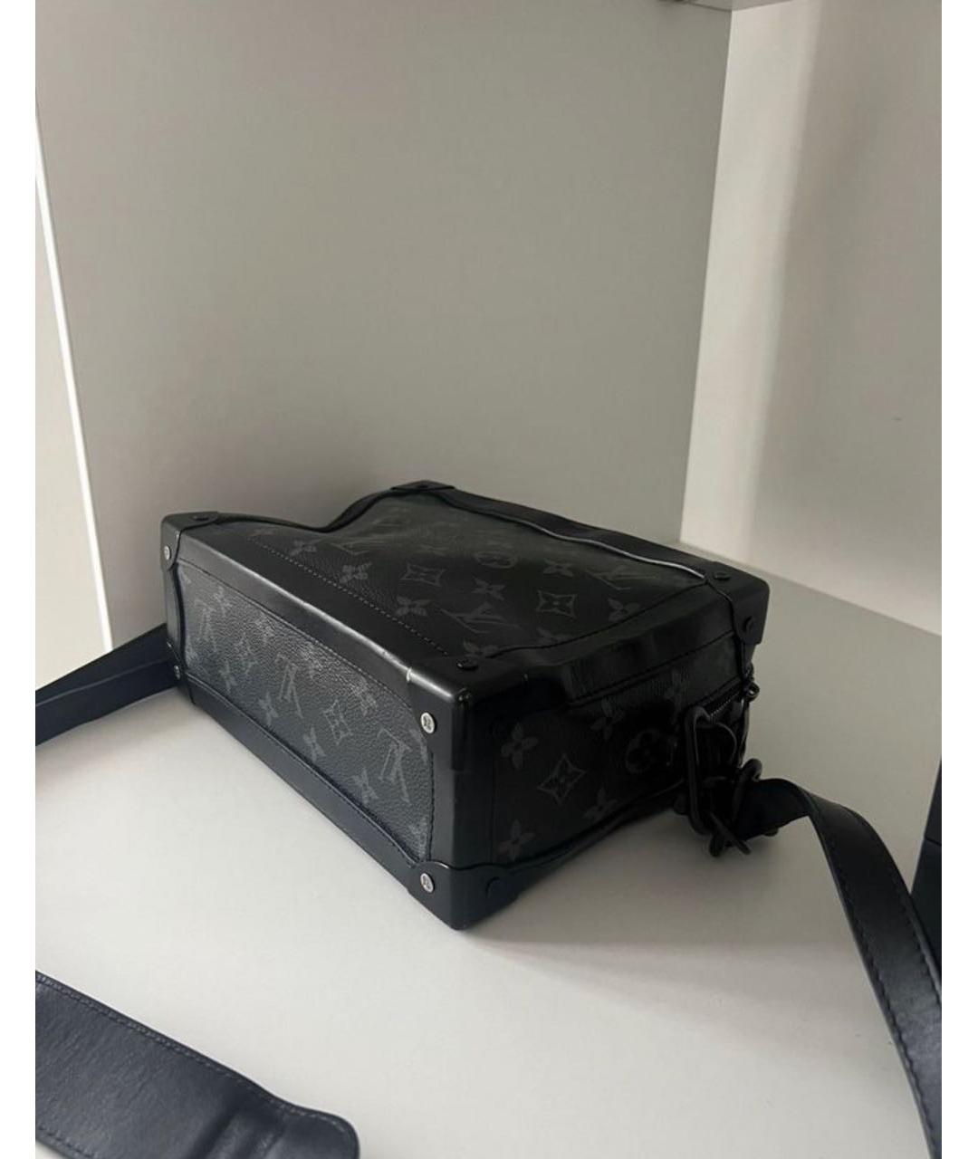 LOUIS VUITTON Черная сумка на плечо, фото 5