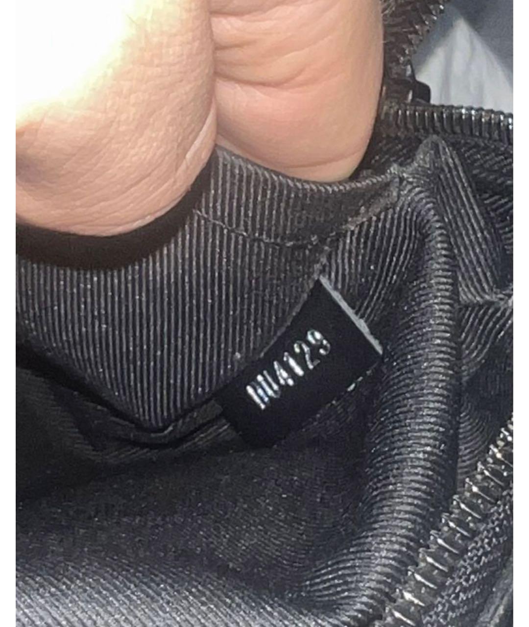 LOUIS VUITTON Черная сумка на плечо, фото 8