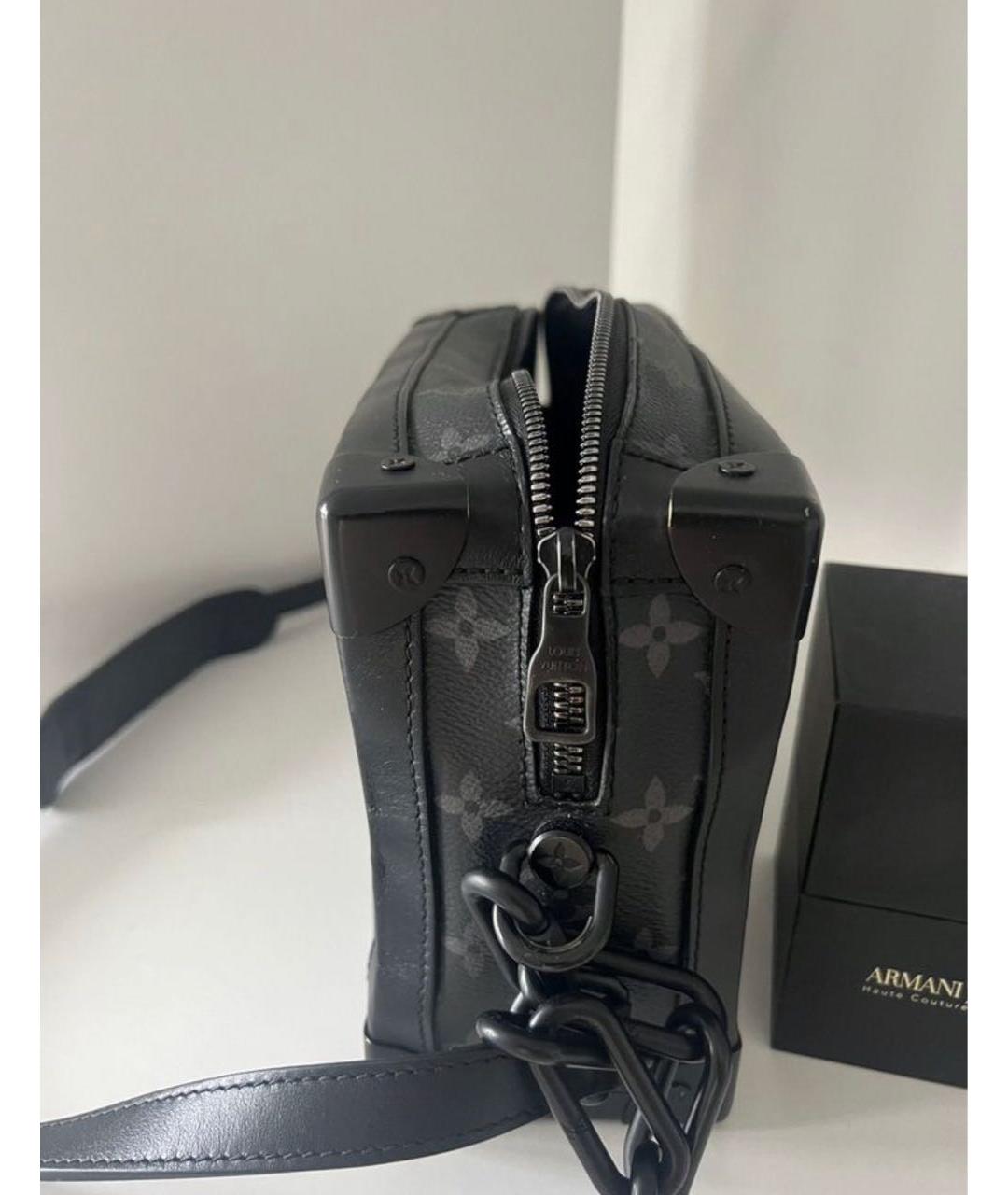 LOUIS VUITTON Черная сумка на плечо, фото 2