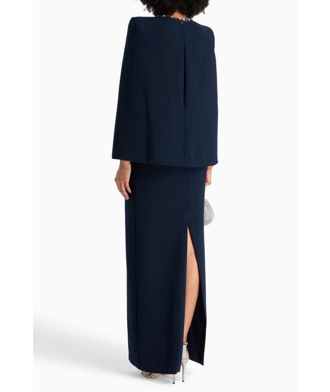 JENNY PACKHAM Темно-синее вечернее платье, фото 3