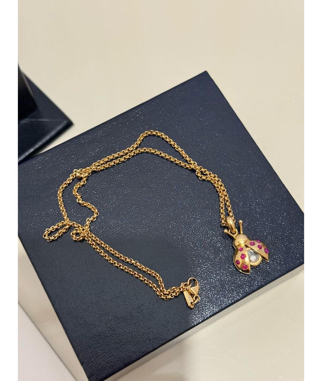 CHOPARD Золотое колье из желтого золота, фото 5