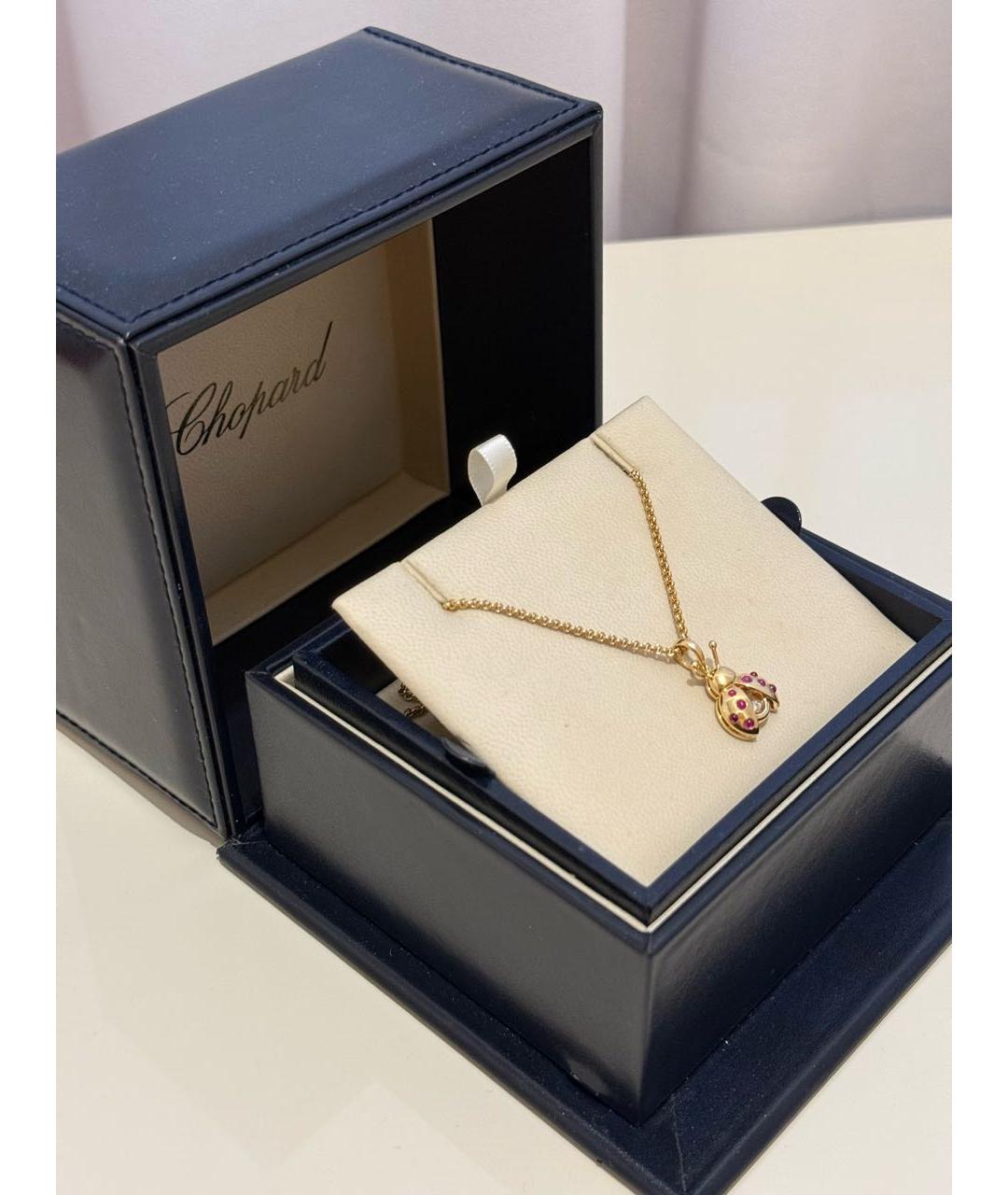 CHOPARD Золотое колье из желтого золота, фото 2