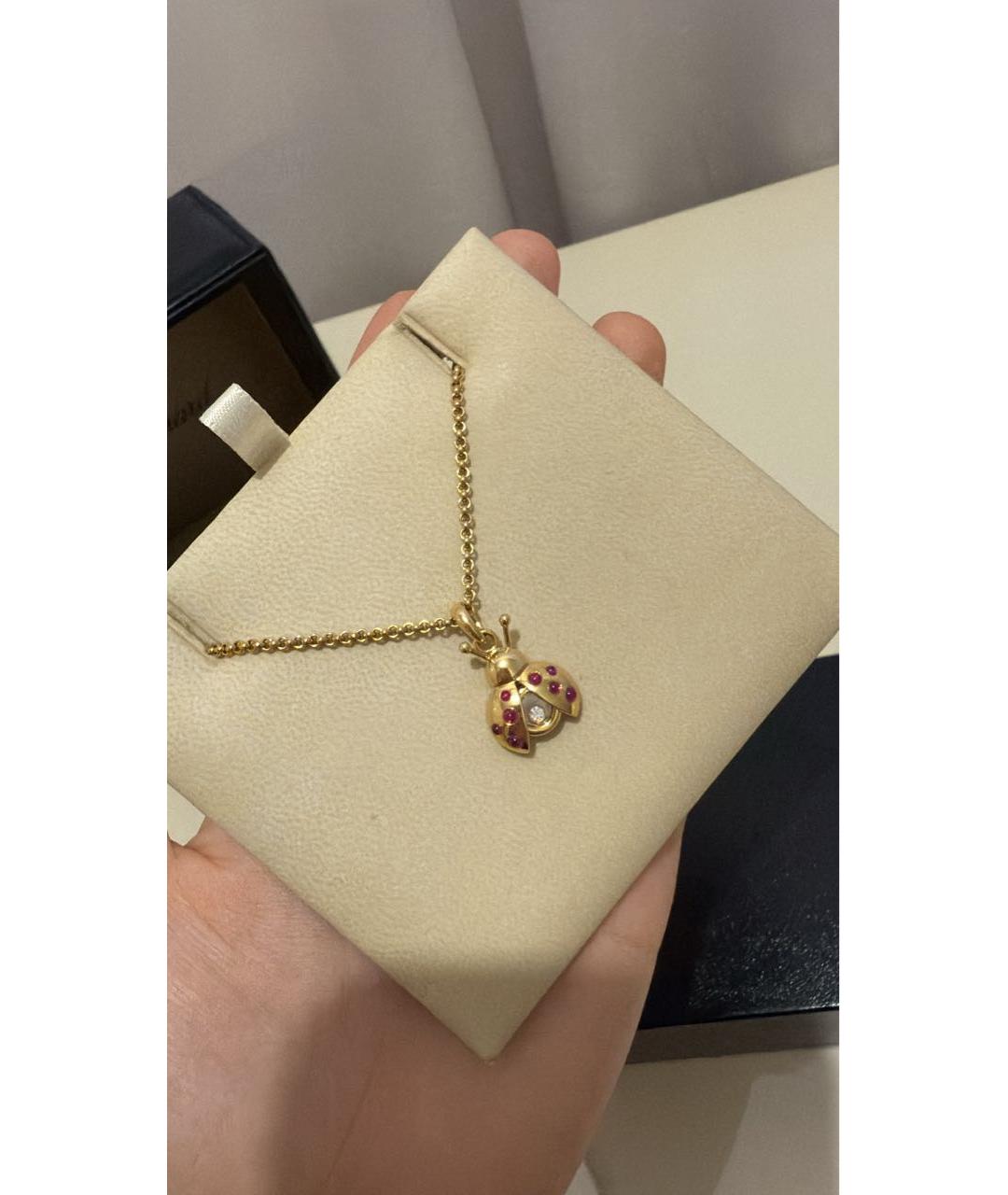 CHOPARD Золотое колье из желтого золота, фото 7