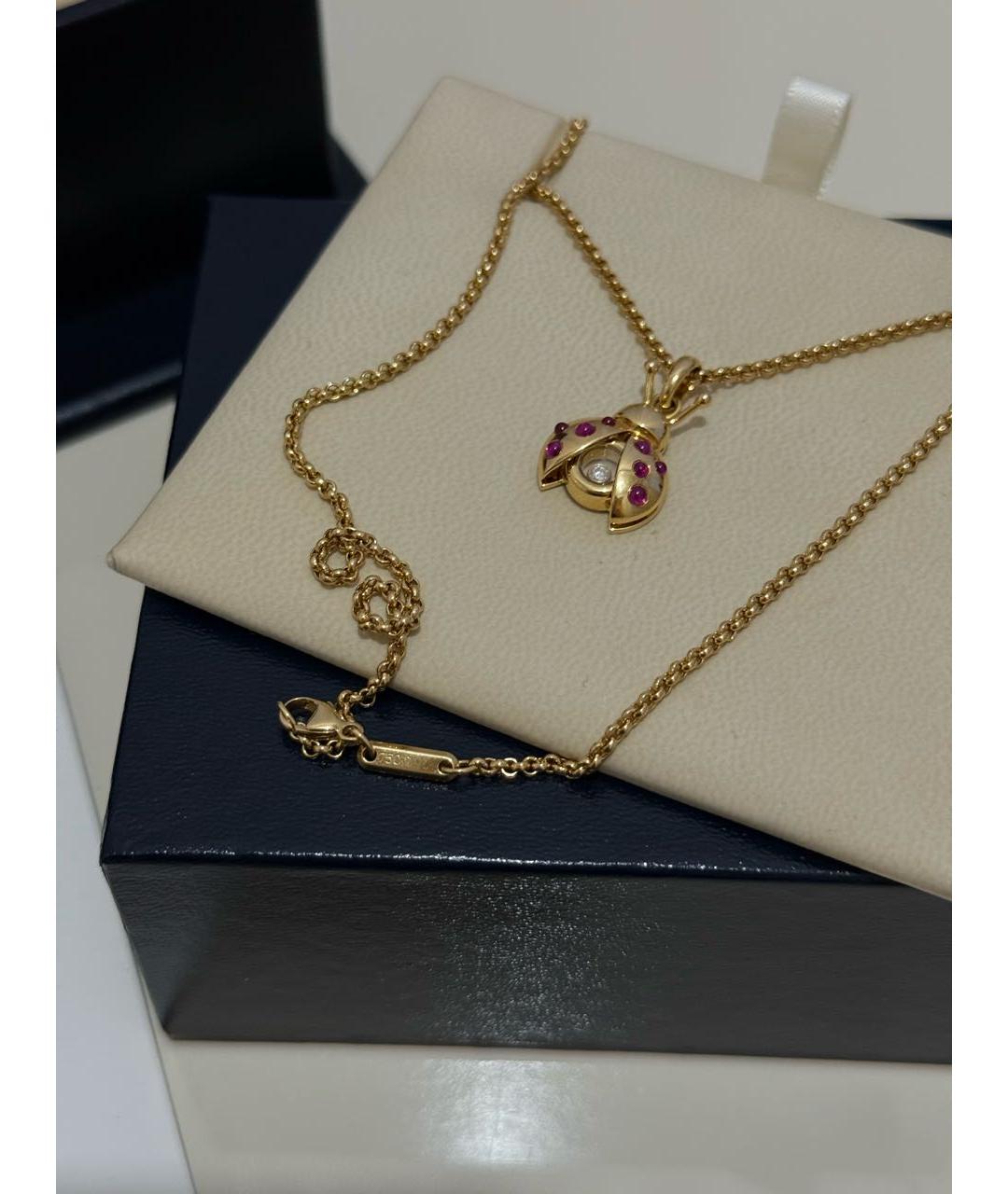 CHOPARD Золотое колье из желтого золота, фото 4