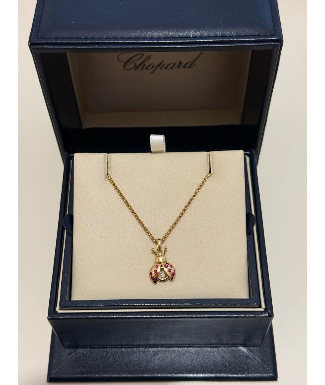CHOPARD Золотое колье из желтого золота, фото 9