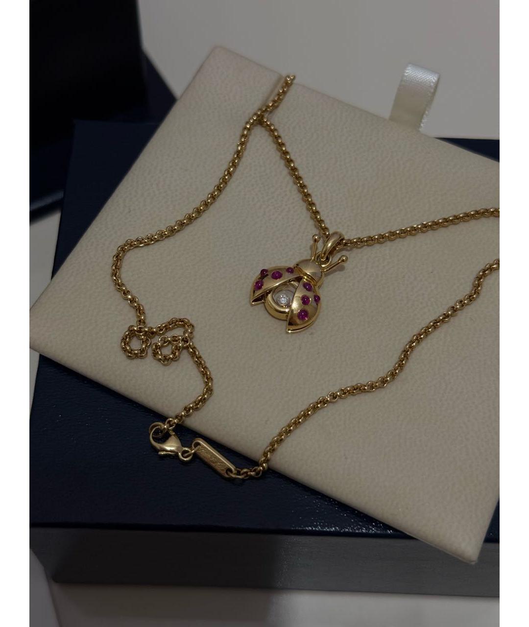 CHOPARD Золотое колье из желтого золота, фото 8