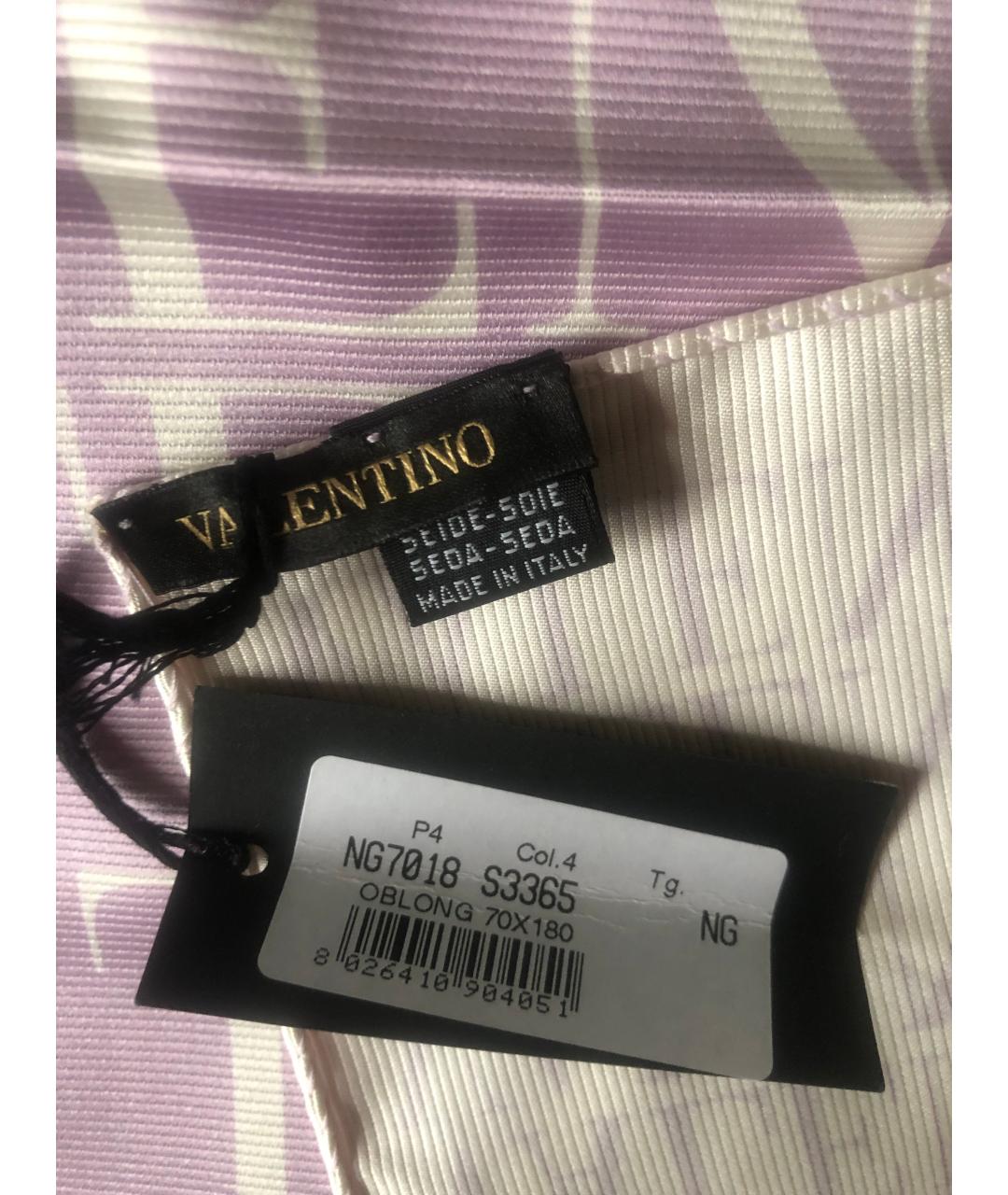 VALENTINO Мульти шелковый платок, фото 5