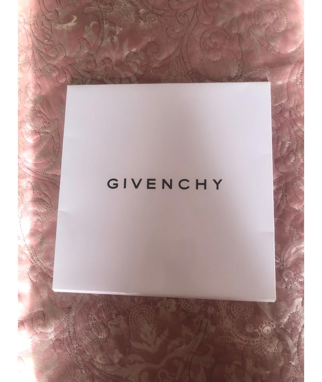 GIVENCHY Черный шелковый платок, фото 4