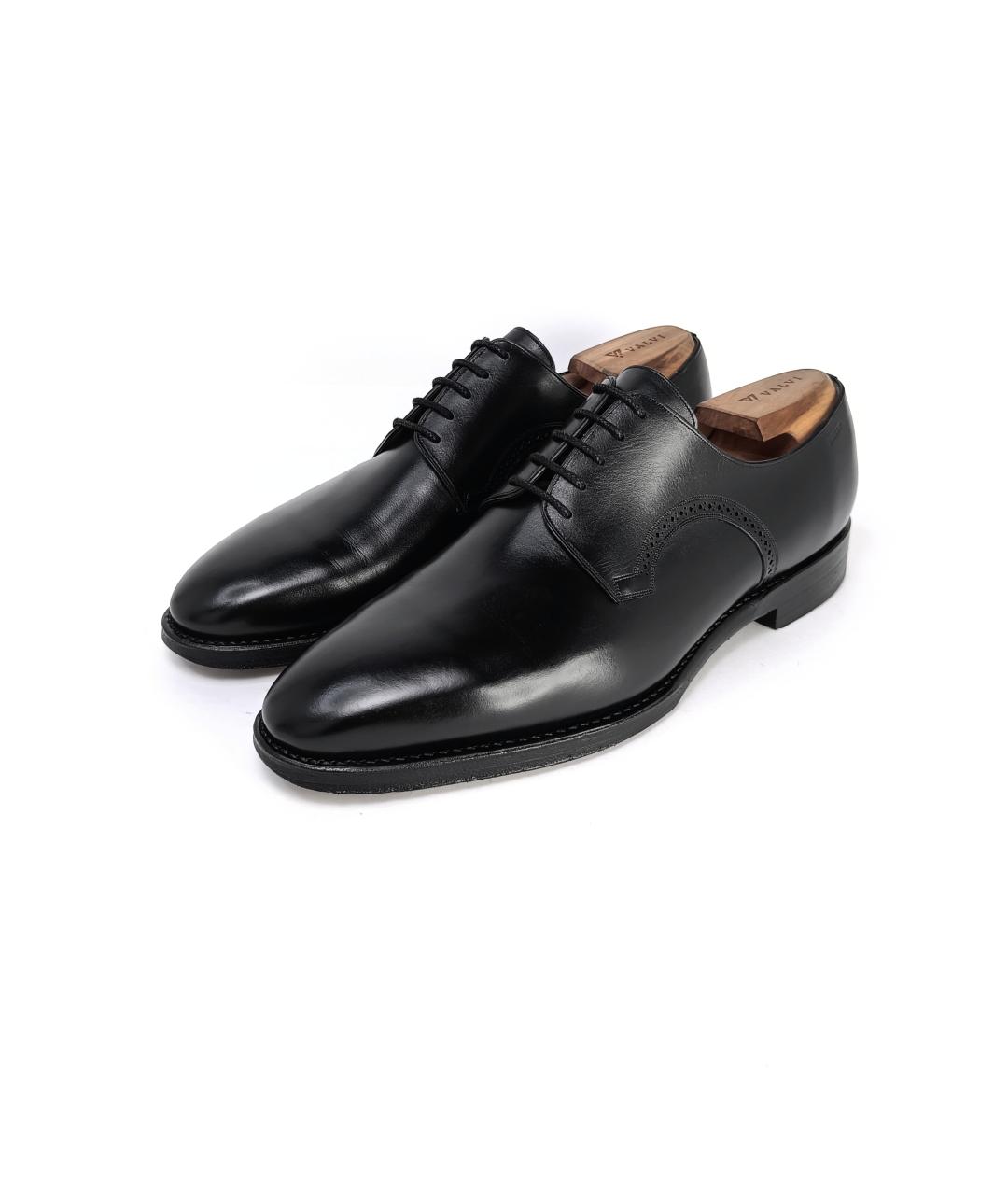 BALLY Черные кожаные туфли, фото 7