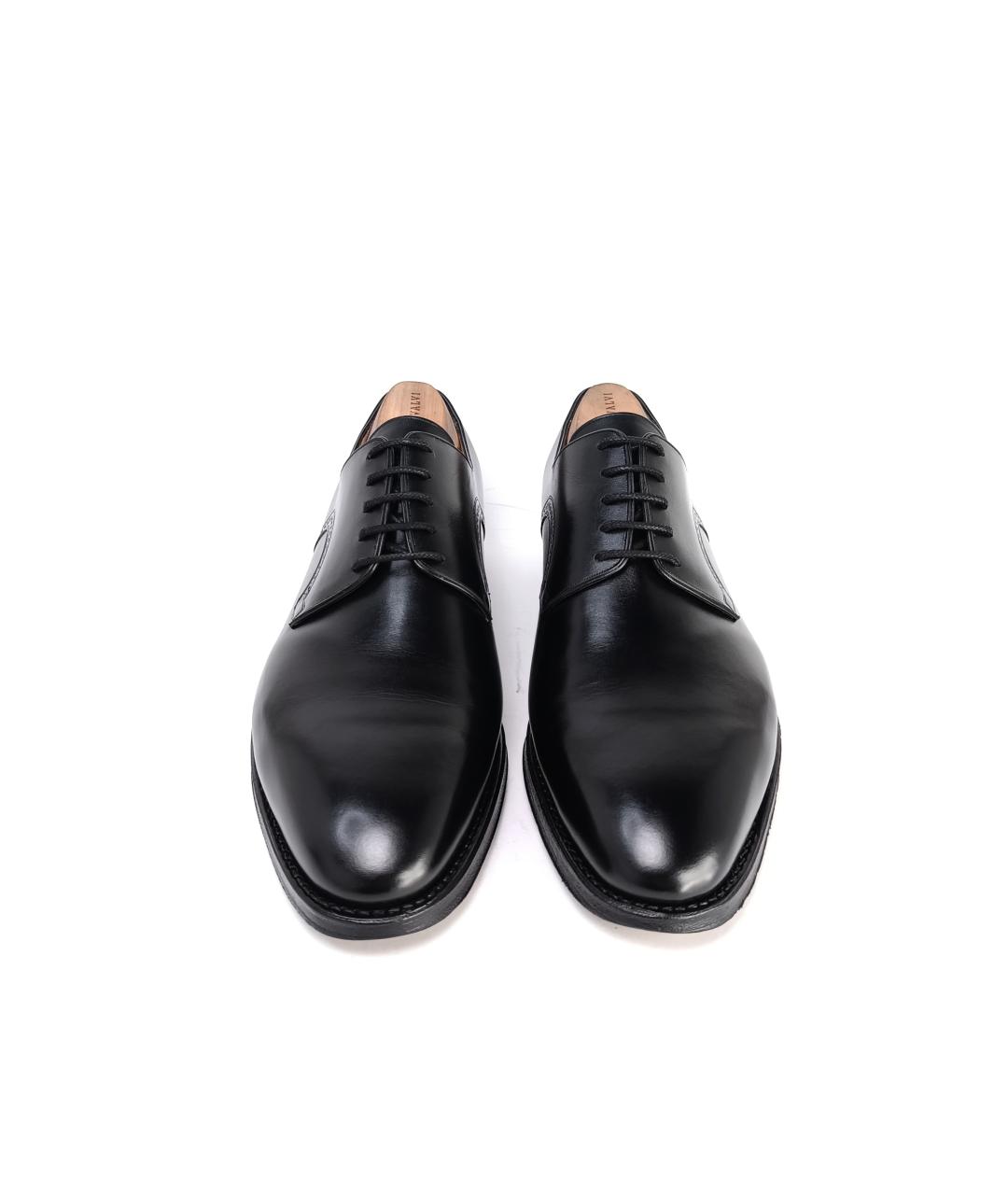 BALLY Черные кожаные туфли, фото 6