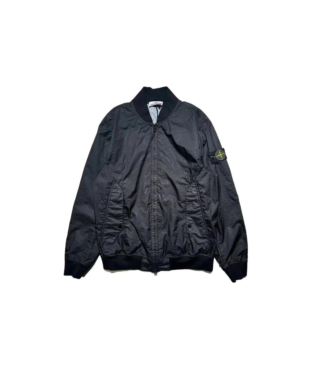 STONE ISLAND Черная куртка, фото 1