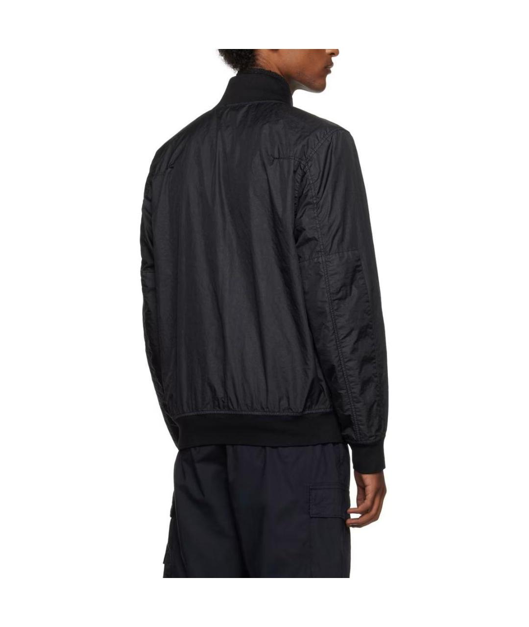 STONE ISLAND Черная куртка, фото 4