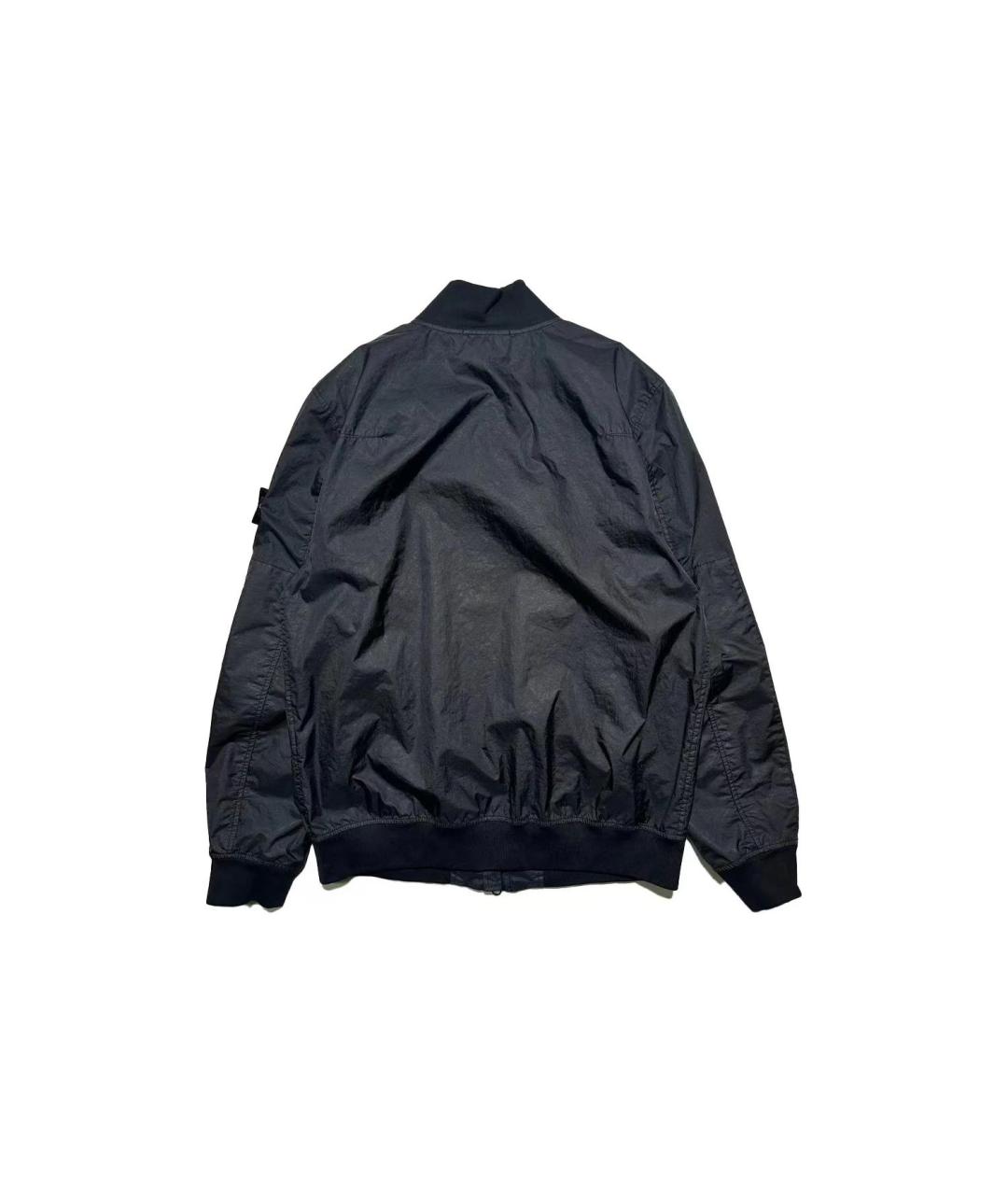 STONE ISLAND Черная куртка, фото 2