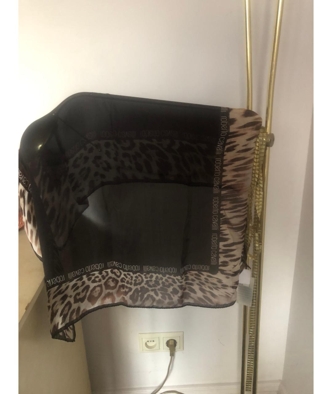 ROBERTO CAVALLI Мульти шелковый платок, фото 2