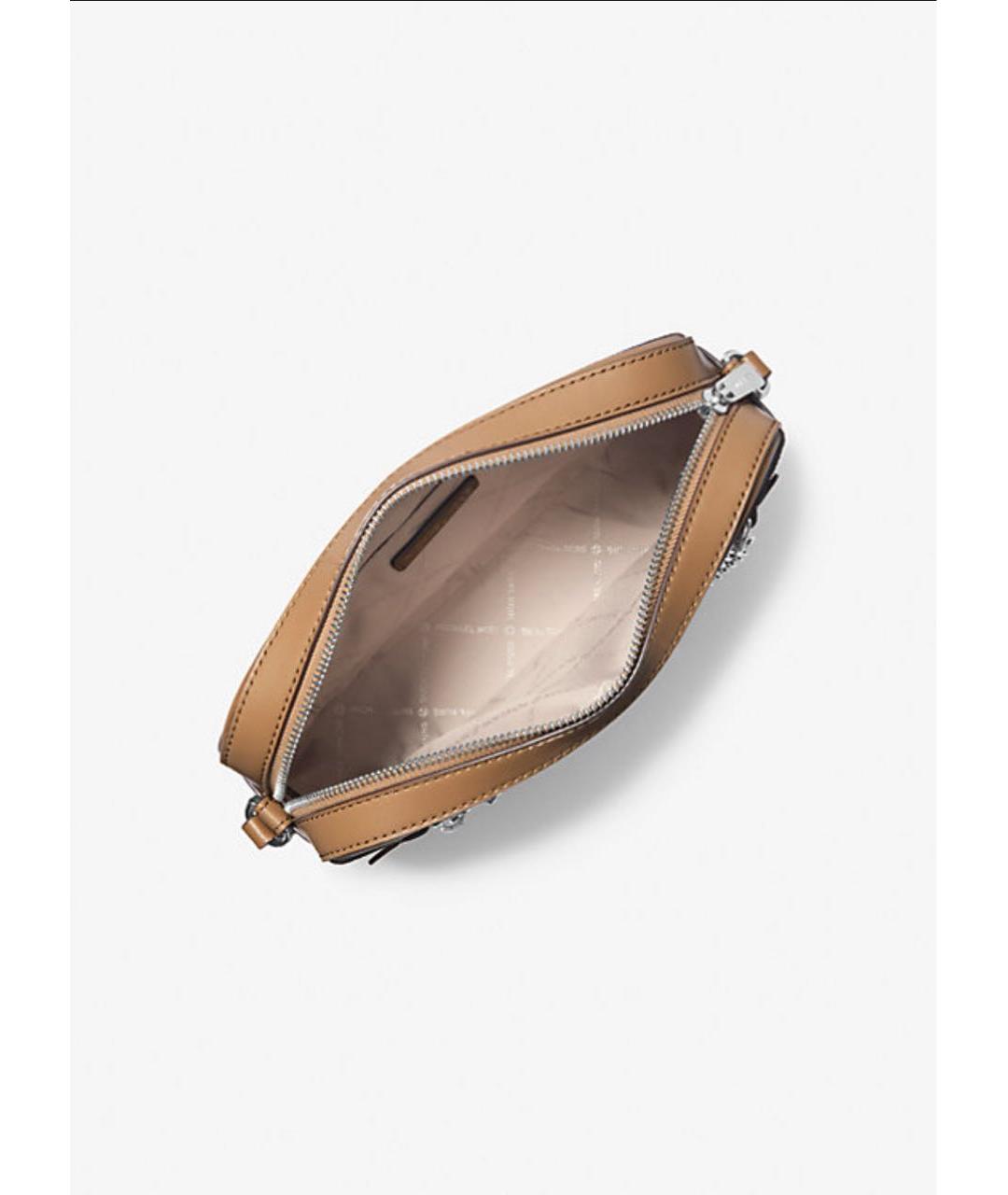 MICHAEL KORS Коричневая сумка через плечо, фото 3