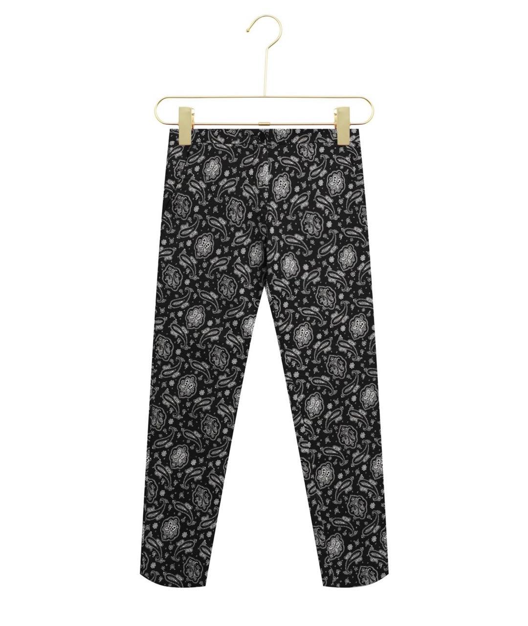 ETRO Мульти вискозные прямые брюки, фото 4