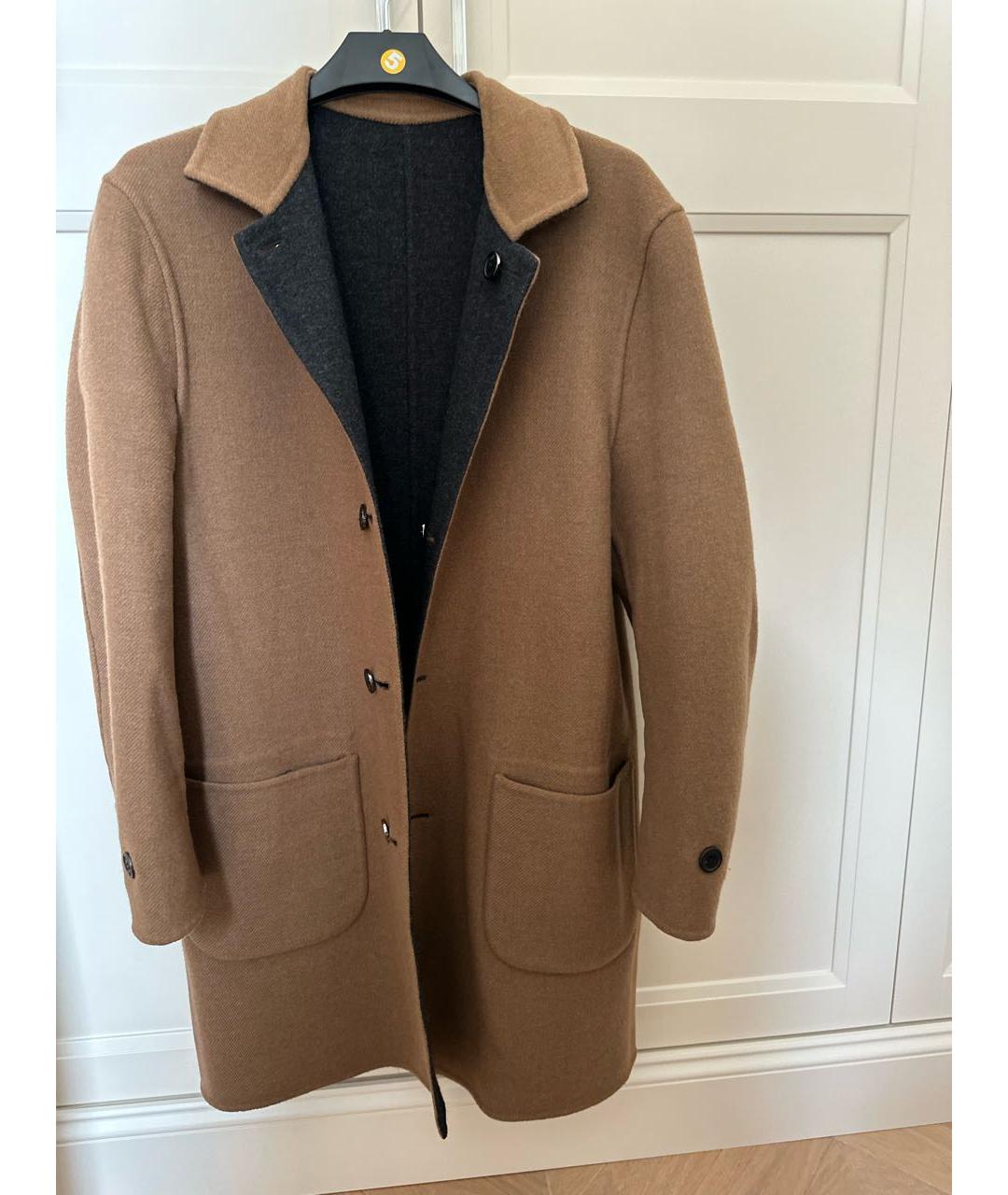 CORNELIANI Серое пальто, фото 3