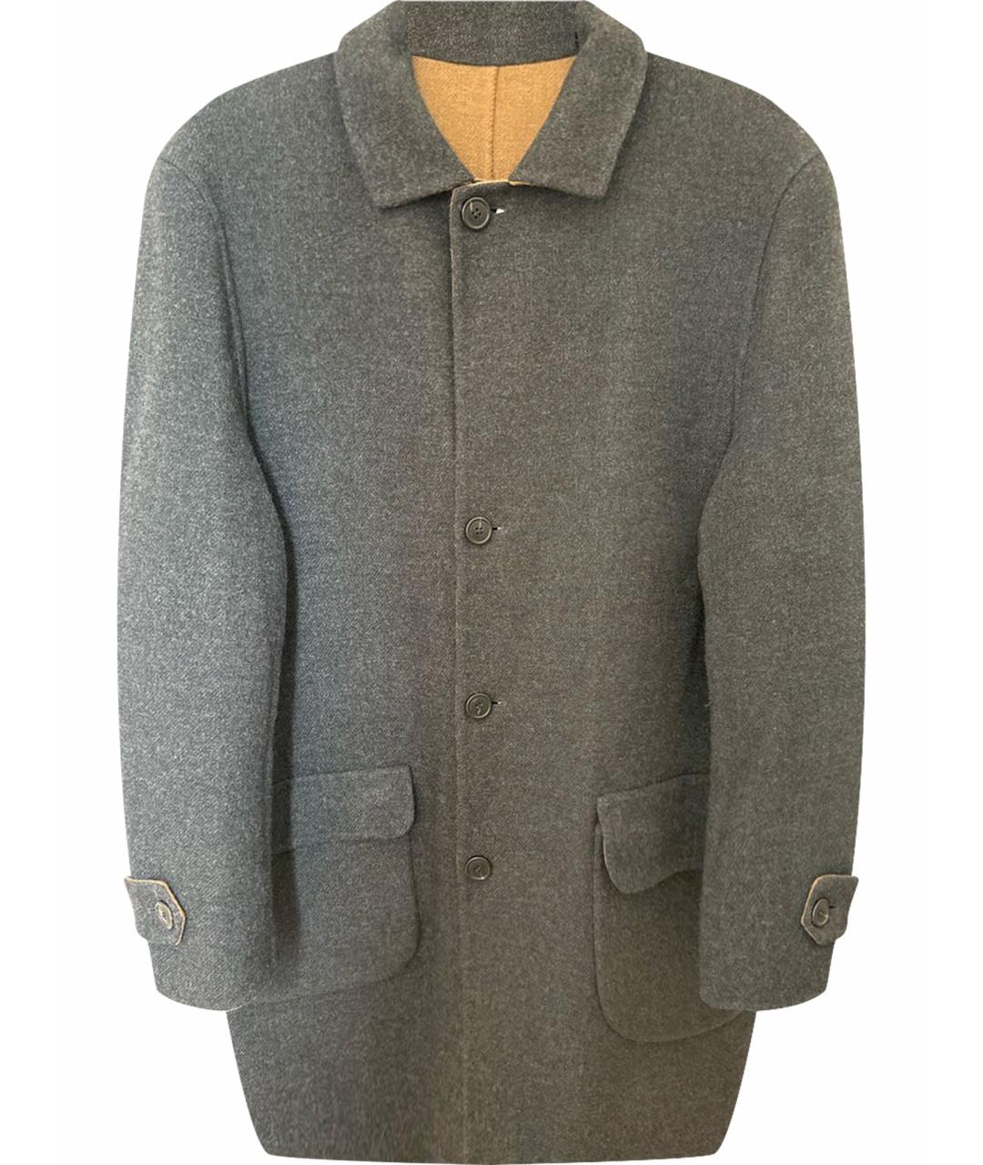 CORNELIANI Серое пальто, фото 1