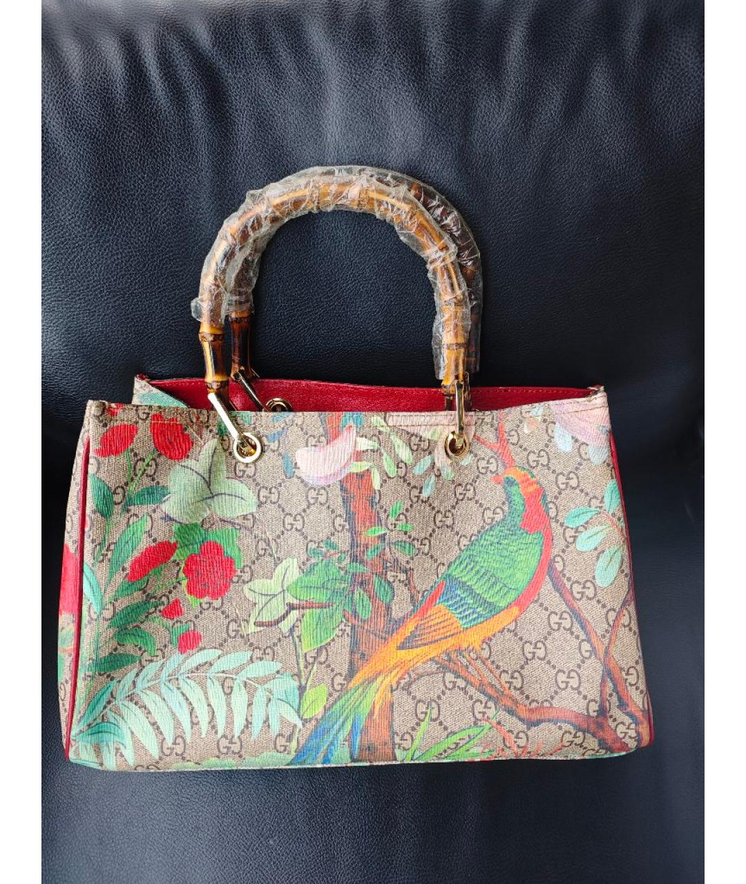 GUCCI Мульти кожаная сумка тоут, фото 5