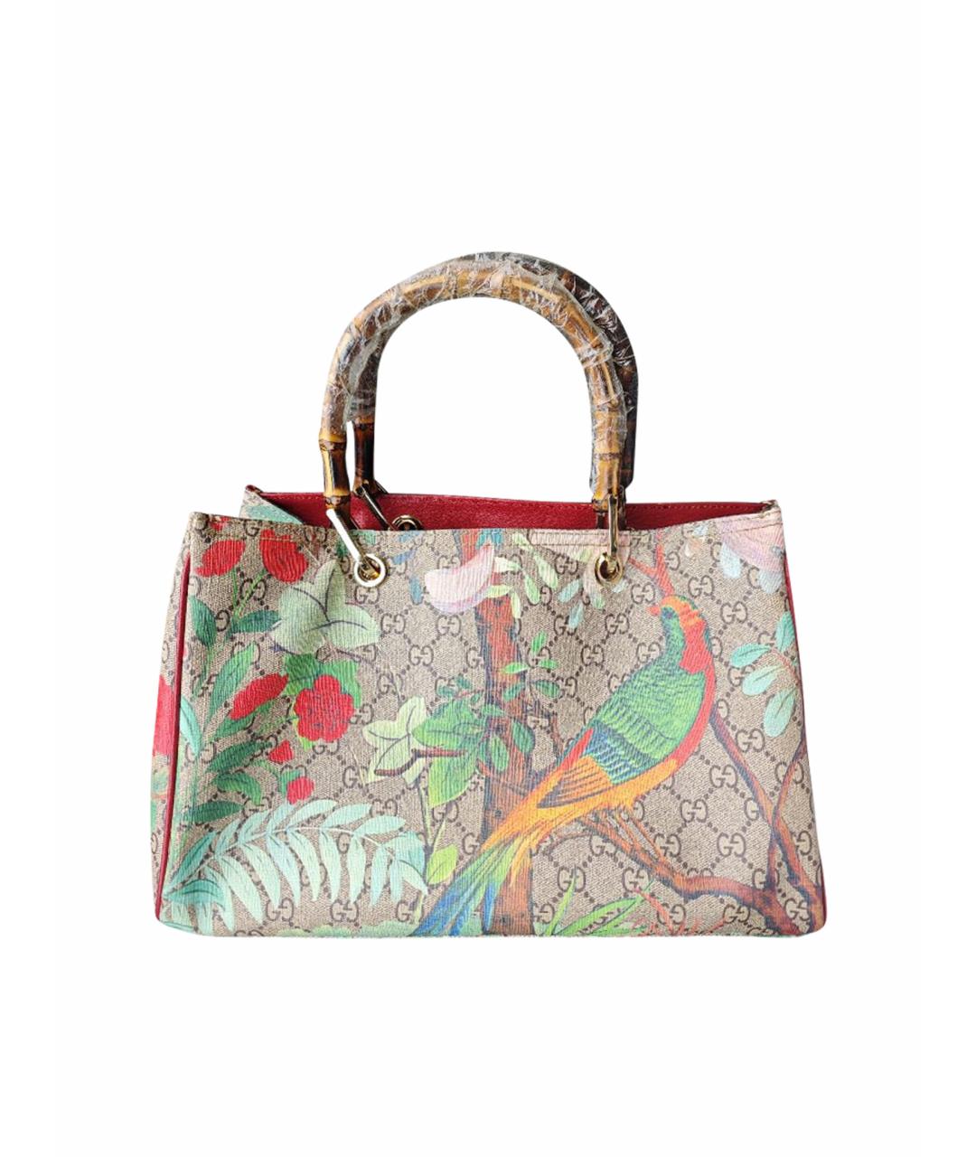 GUCCI Мульти кожаная сумка тоут, фото 1